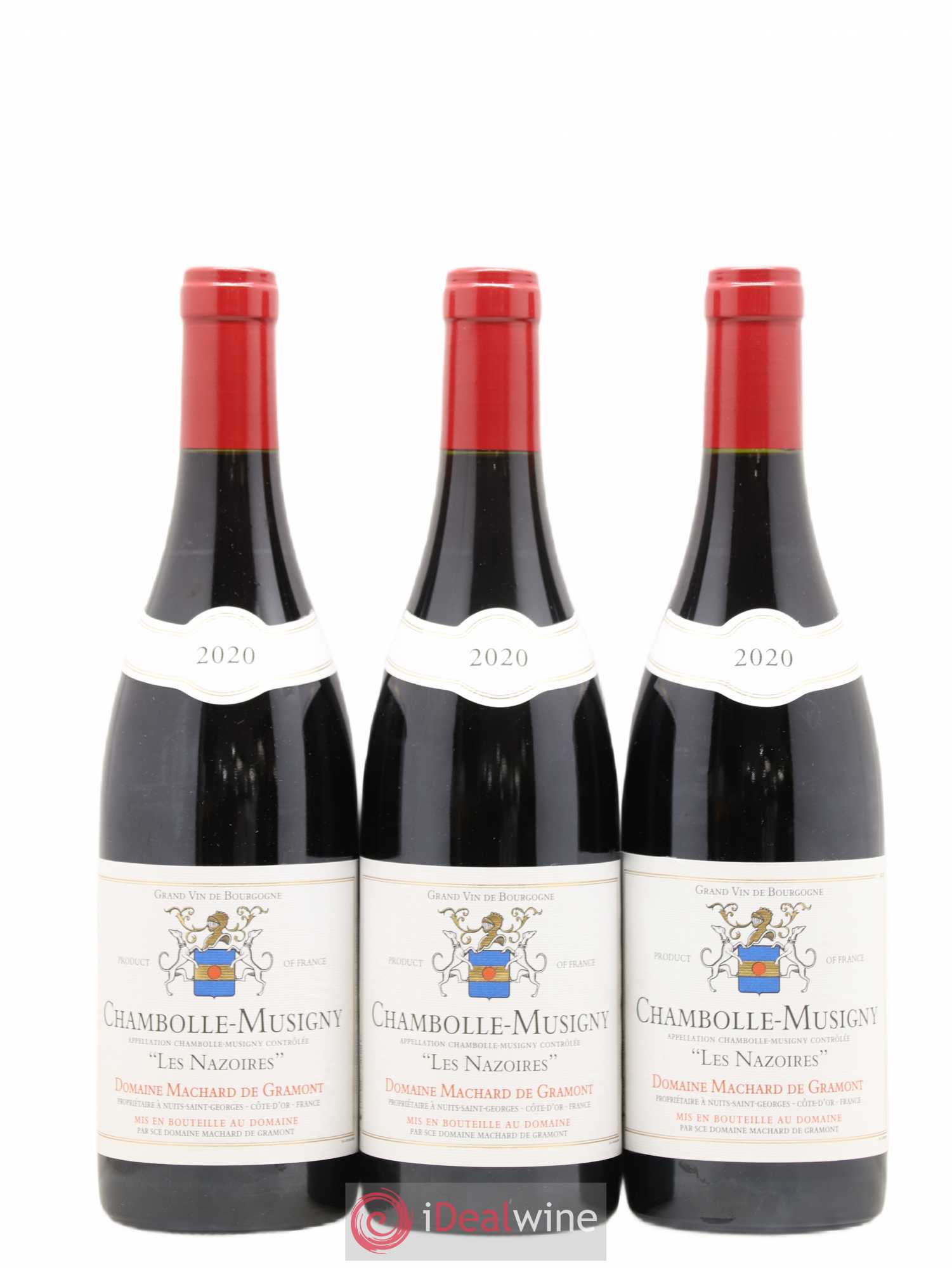 Chambolle-Musigny Les Nazoires Machard de Gramont 2020 - Posten von 3 Flaschen - 0