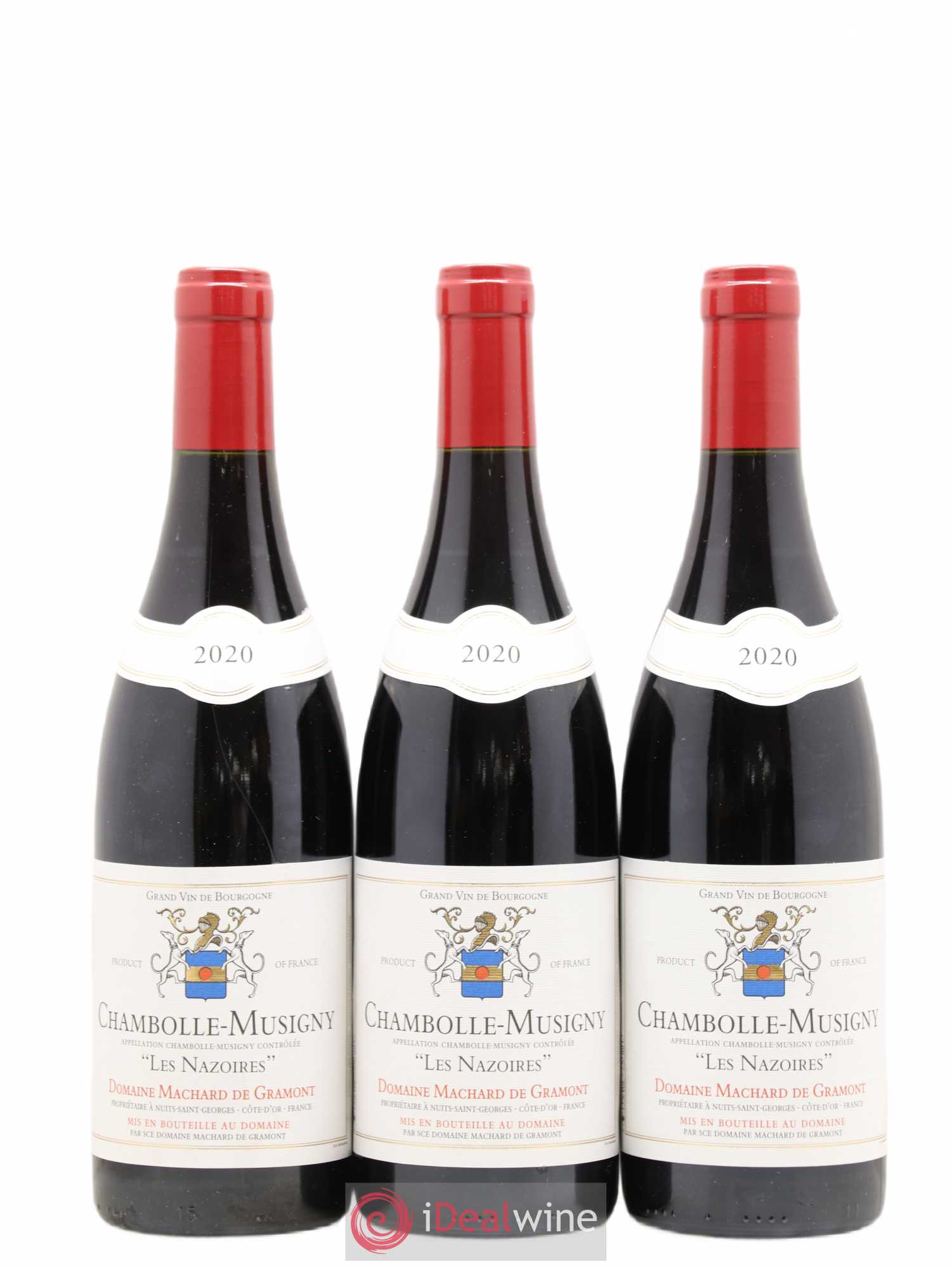 Chambolle-Musigny Les Nazoires Machard de Gramont 2020 - Posten von 3 Flaschen - 0