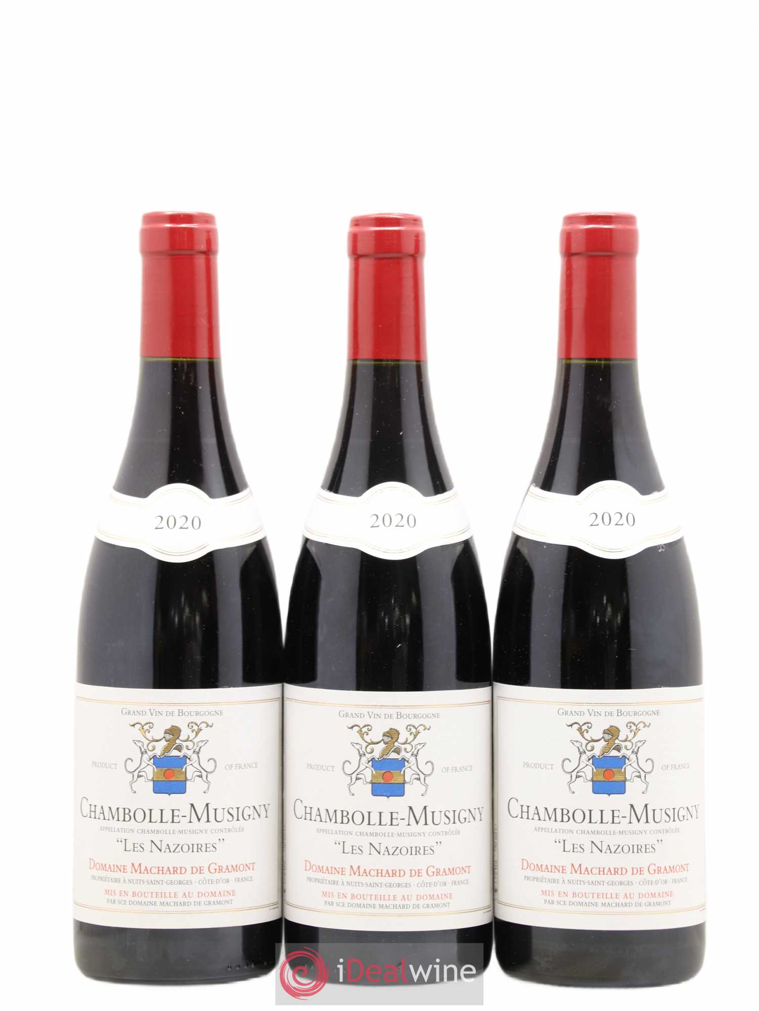 Chambolle-Musigny Les Nazoires Machard de Gramont 2020 - Posten von 3 Flaschen - 0
