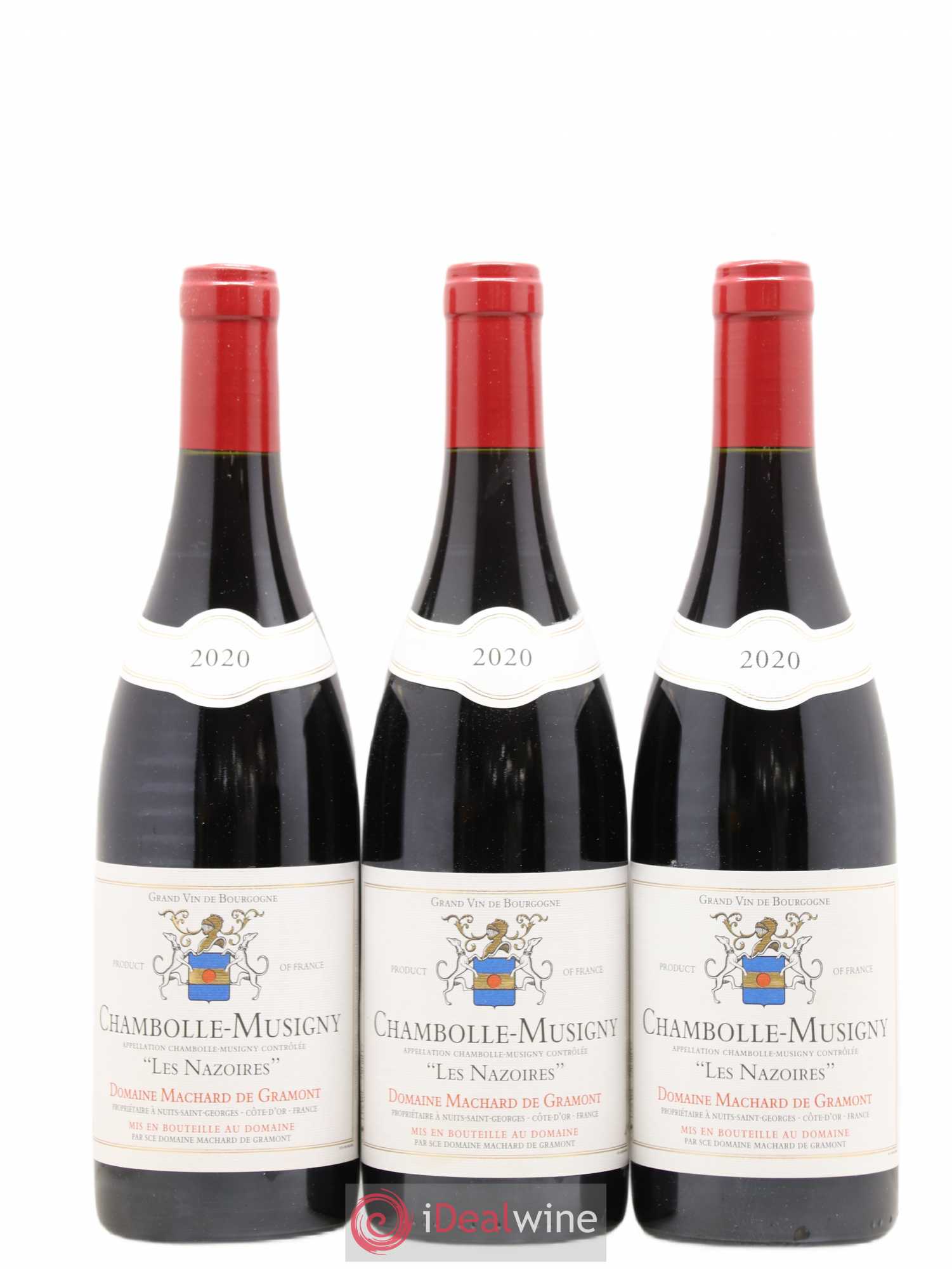 Chambolle-Musigny Les Nazoires Machard de Gramont 2020 - Posten von 3 Flaschen - 0