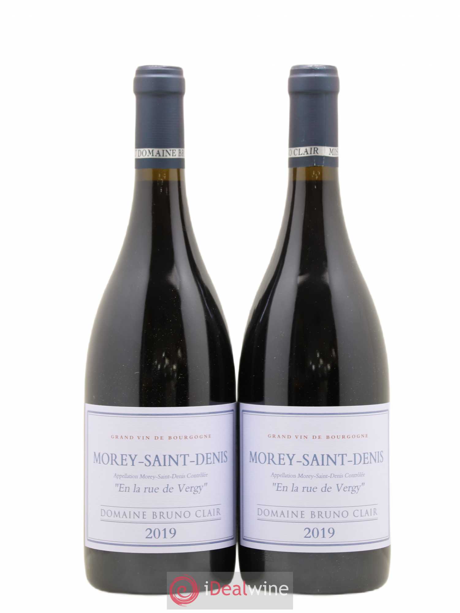 Morey-Saint-Denis En la Rue de Vergy Bruno Clair (Domaine) 2019 - Lot de 2 bouteilles - 0