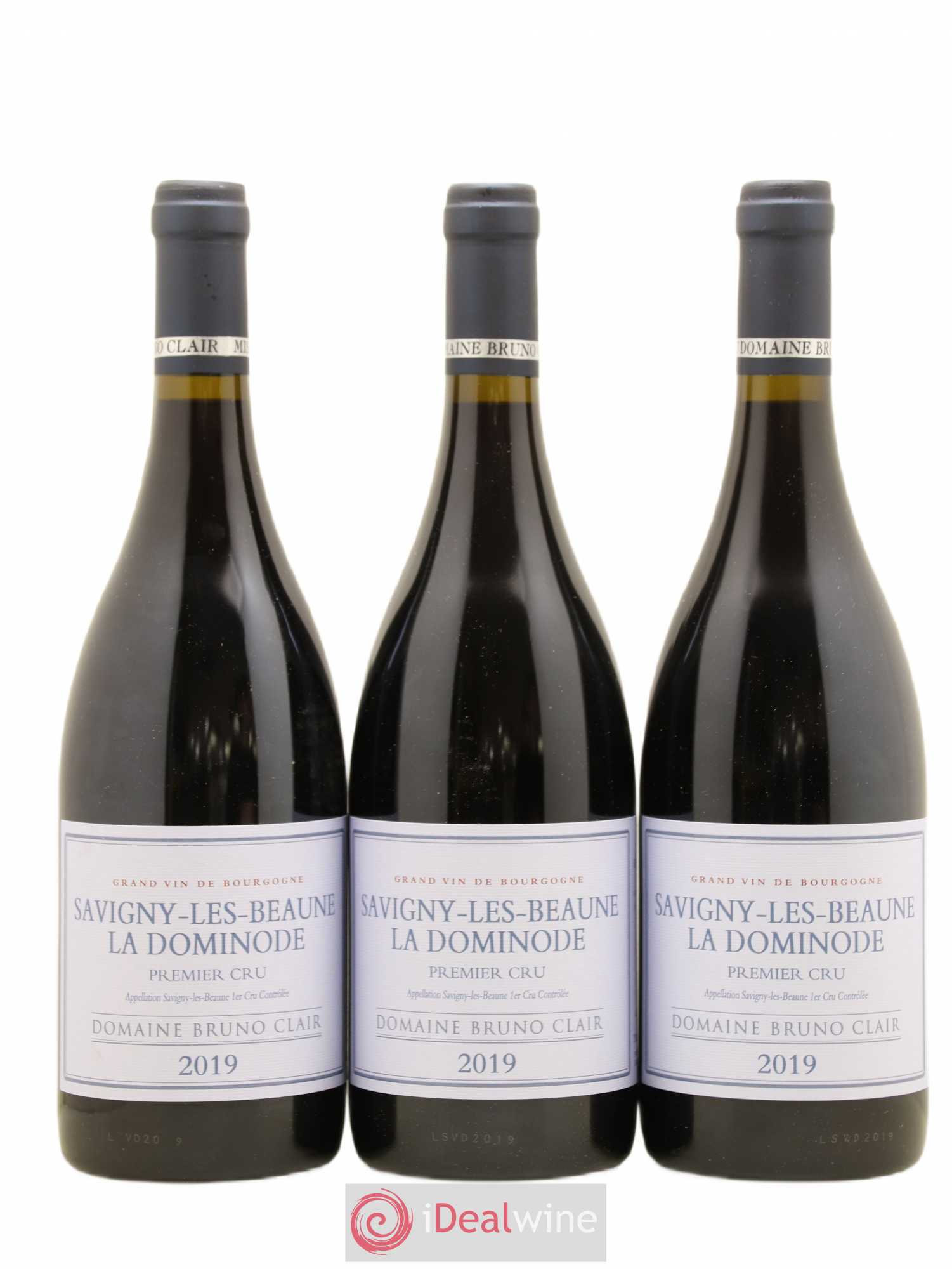 Savigny-lès-Beaune 1er Cru La Dominode Bruno Clair (Domaine) 2019 - Lot de 3 bouteilles - 0