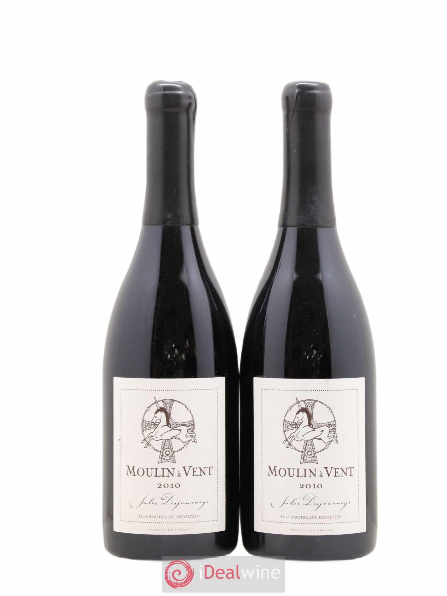 Moulin-à-Vent Jules Desjourneys 2010 - Lot de 2 bouteilles - 0