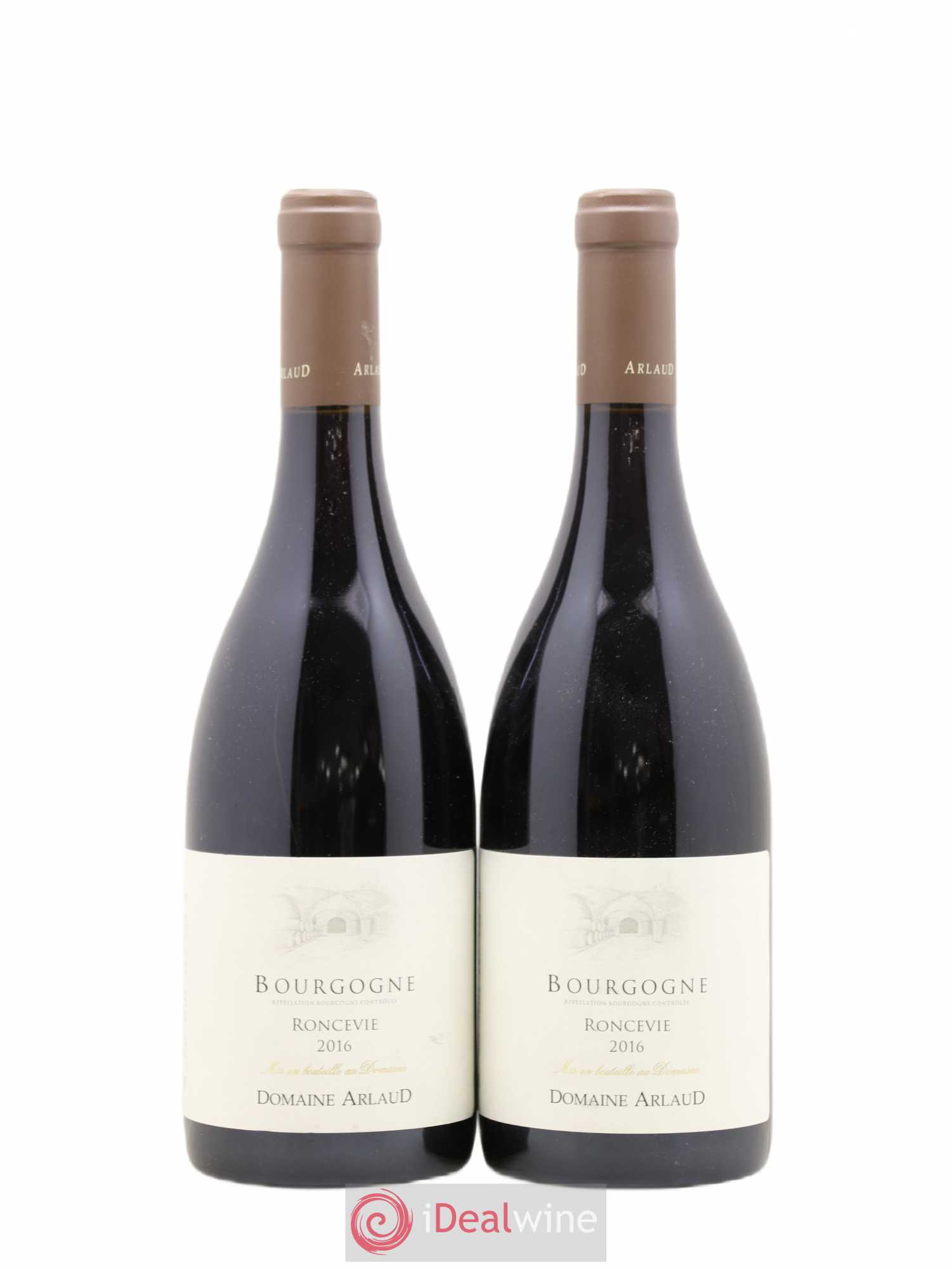Bourgogne Roncevie Arlaud 2016 - Lot de 2 bouteilles - 0