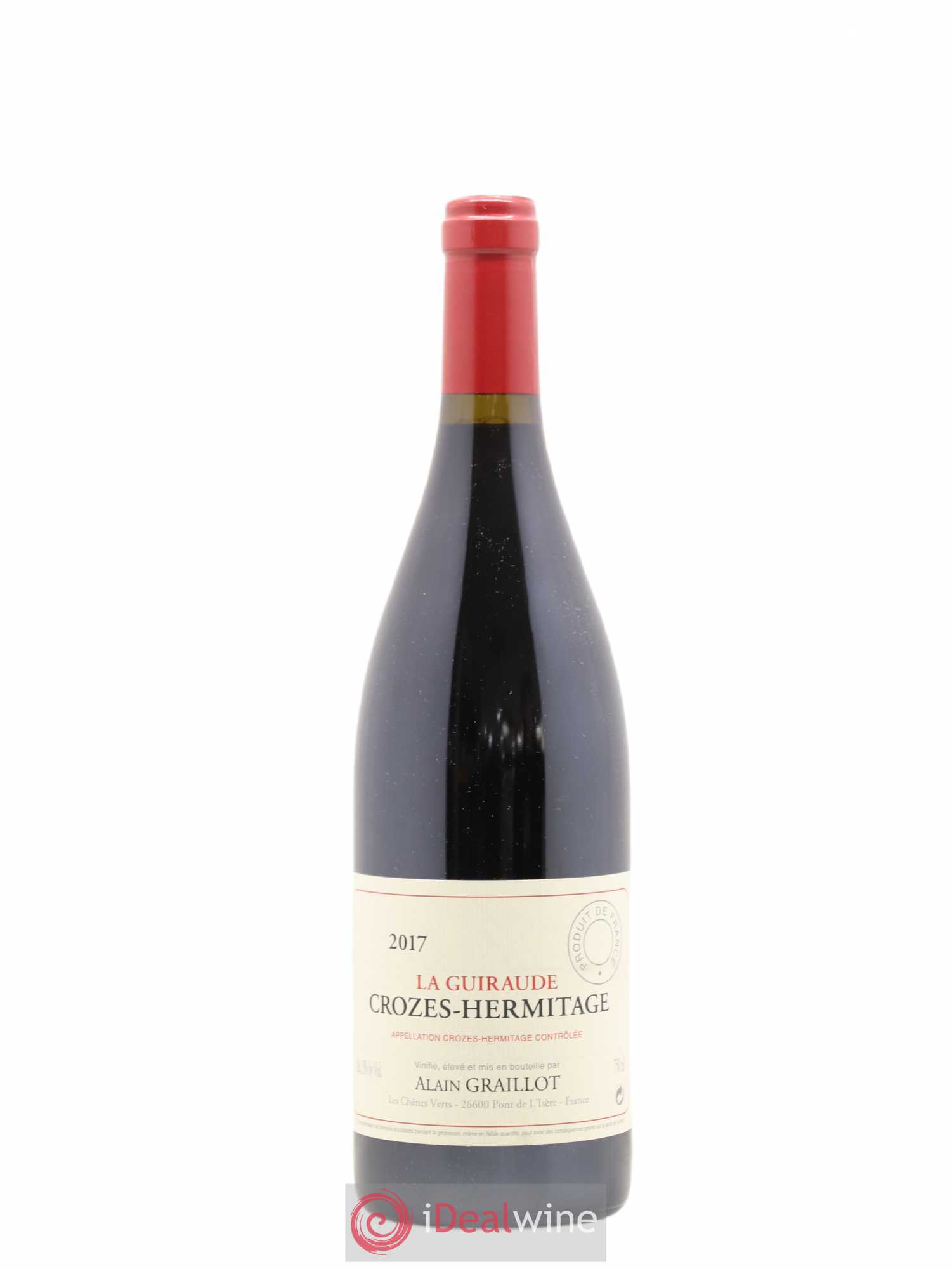 Crozes-Hermitage La Guiraude Domaine Graillot 2017 - Lot de 1 bouteille - 0