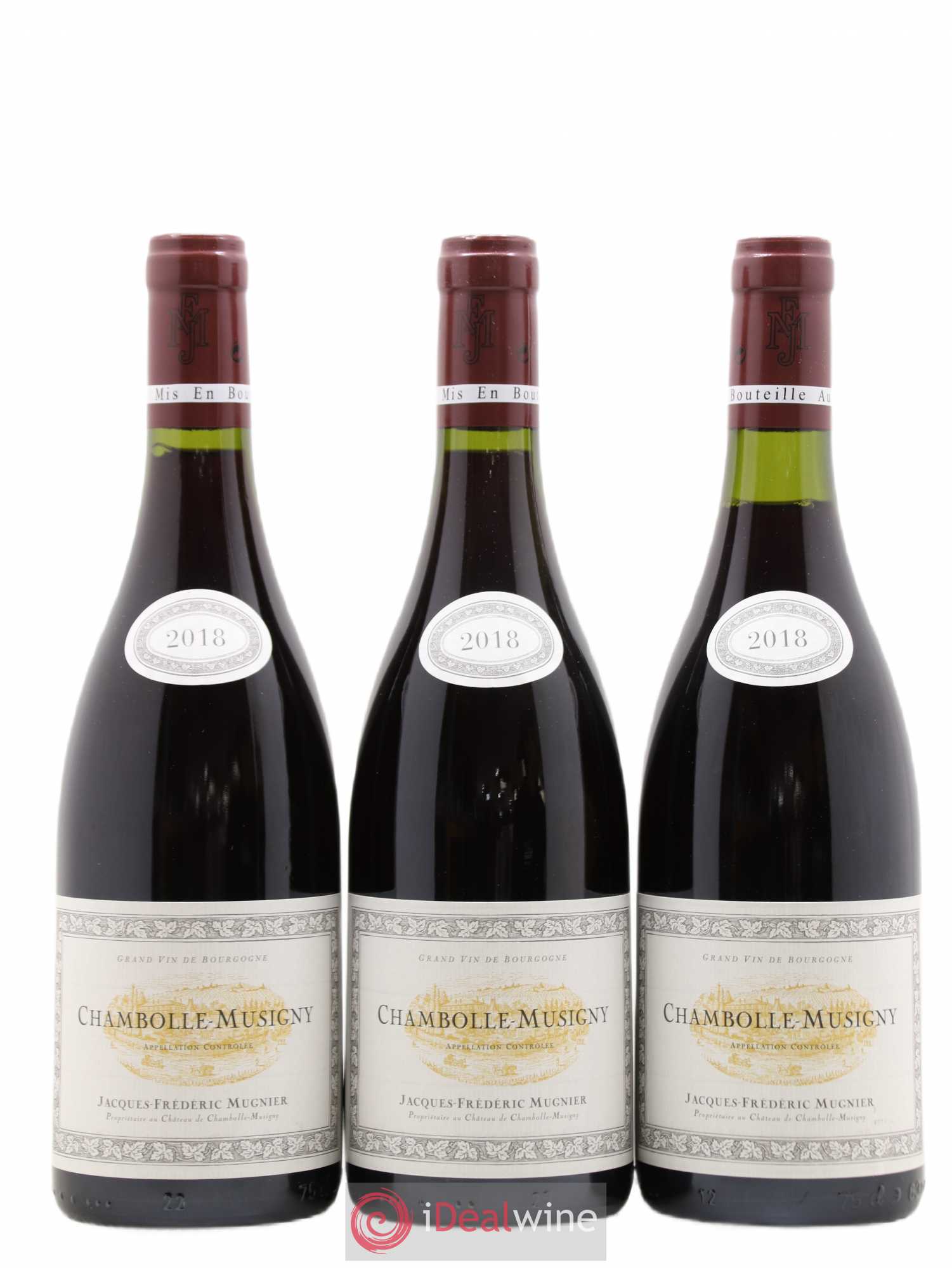 Chambolle-Musigny Jacques-Frédéric Mugnier 2018 - Lot de 6 bouteilles - 2