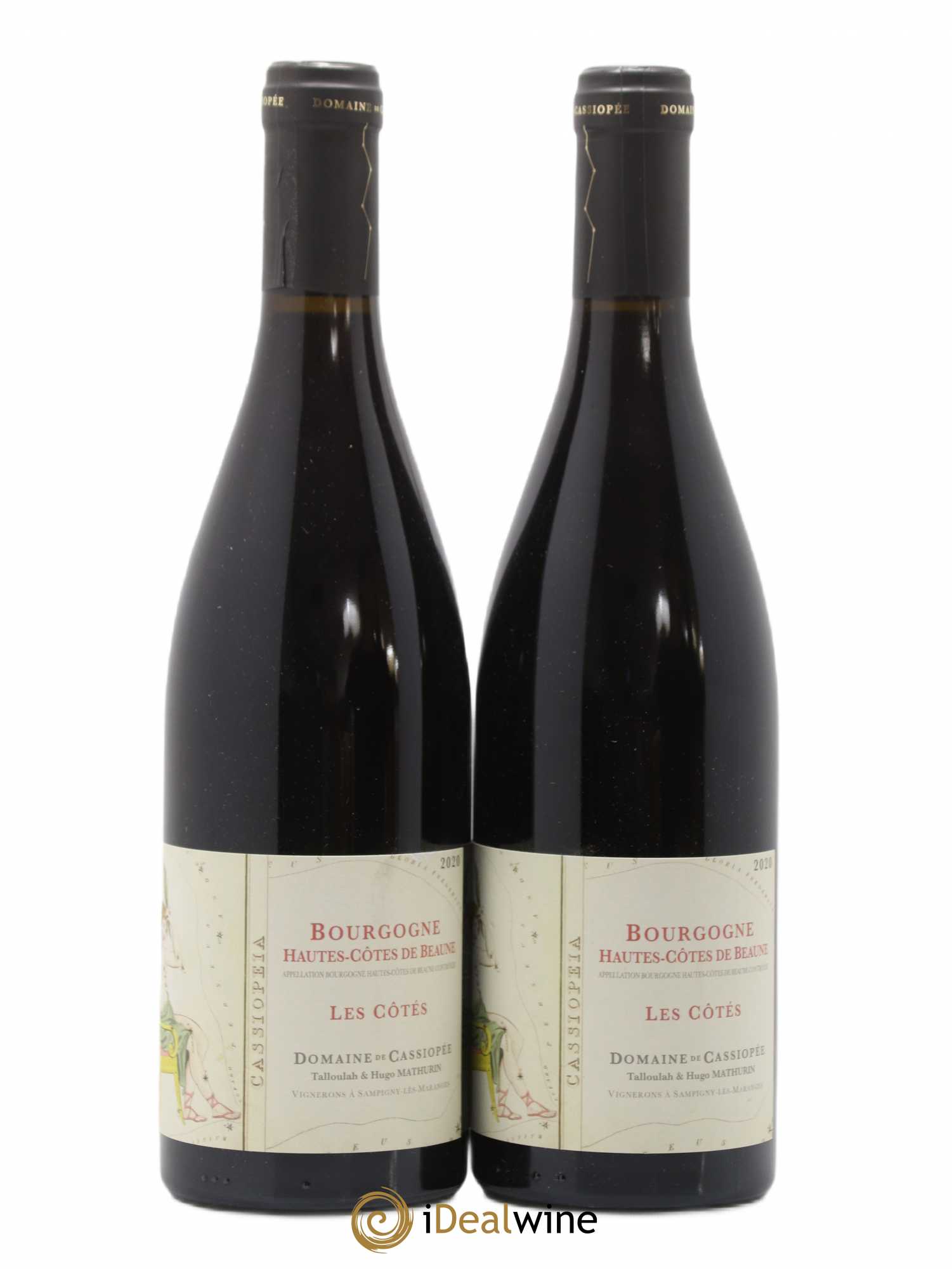 Hautes-Côtes de Beaune Les Côtes Domaine Cassiope 2020 - Posten von 2 Flaschen - 0