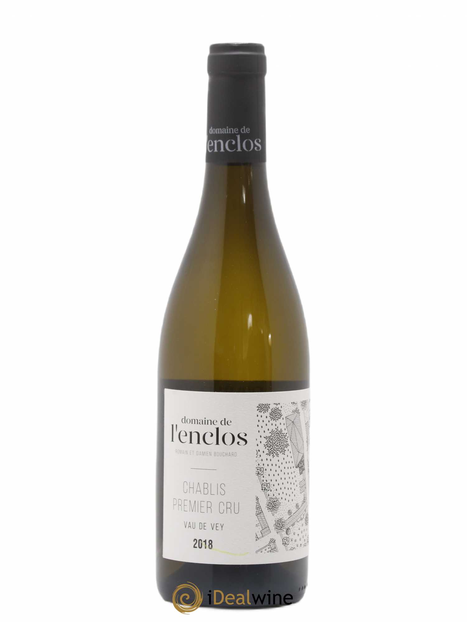 Chablis 1er Cru En Vau de Vey Domaine de L'Enclos 2018 - Posten von 1 Flasche - 0