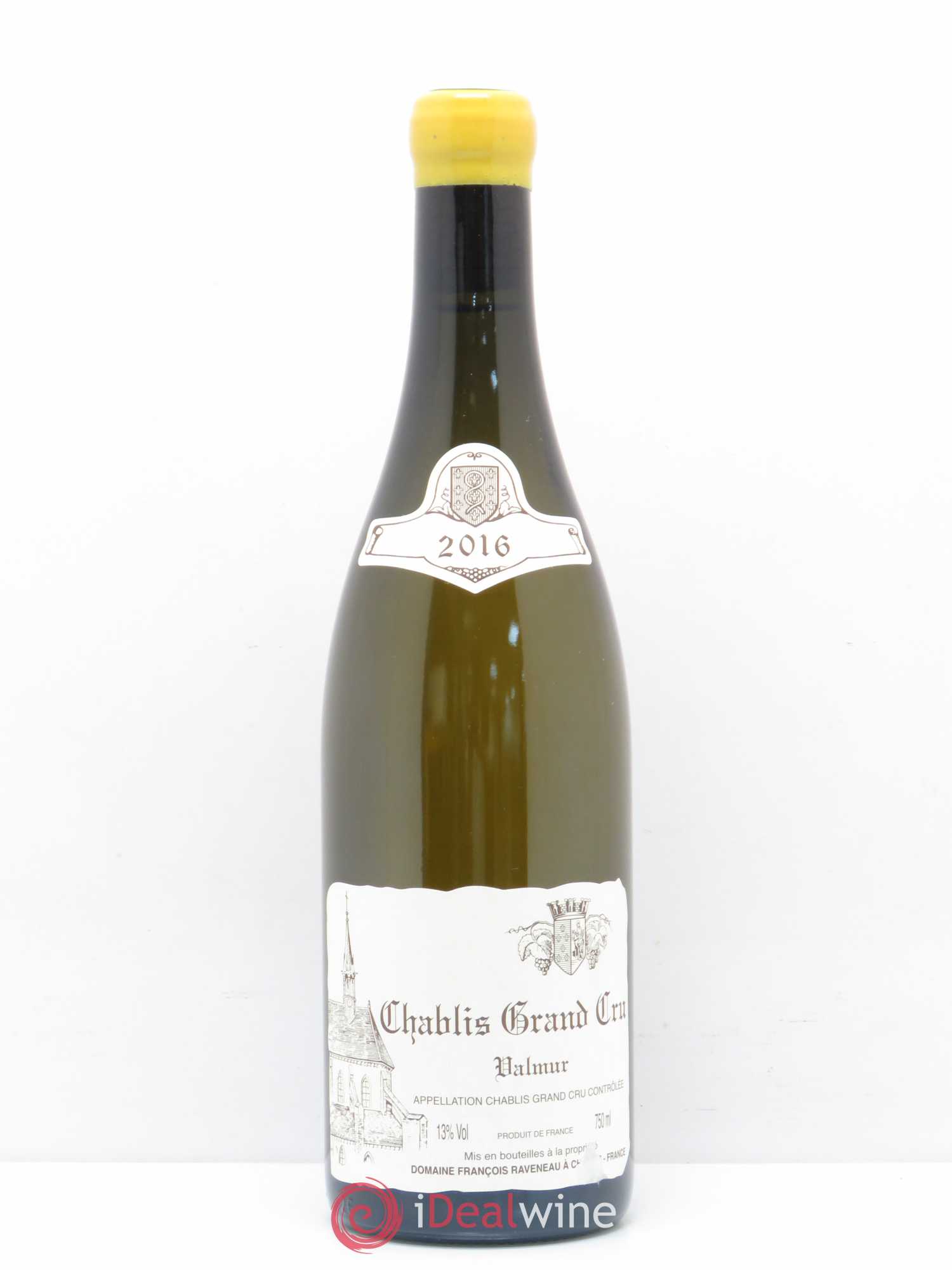 Chablis Grand Cru Valmur Raveneau (Domaine) 2016 - Lot de 1 bouteille - 0