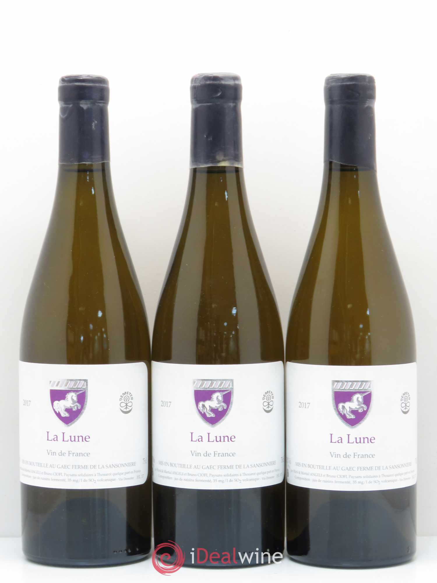 Vin de France La Lune Ferme de la Sansonnière - Mark Angeli 2017 - Posten von 6 Flaschen - 1