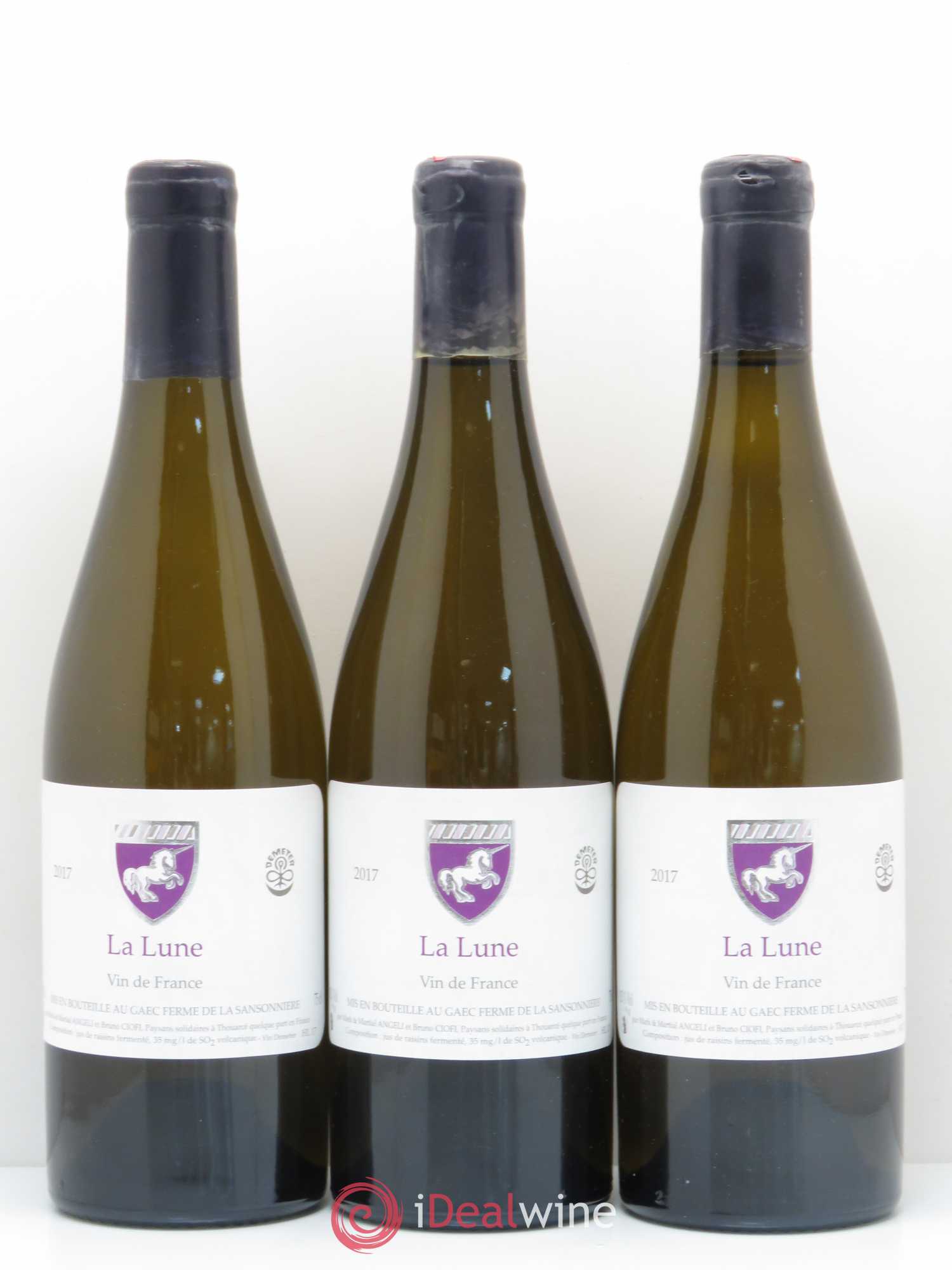 Vin de France La Lune Ferme de la Sansonnière - Mark Angeli 2017 - Posten von 6 Flaschen - 2