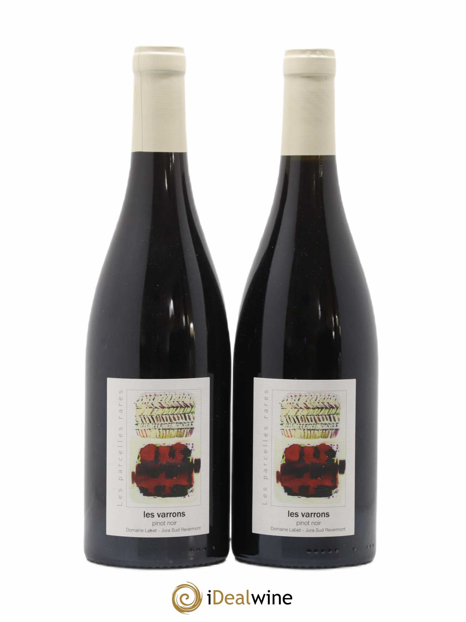 Côtes du Jura Pinot Noir Les Varrons Sélection Massale Romain - Julien - Charline Labet 2020 - Lot de 2 bouteilles - 0