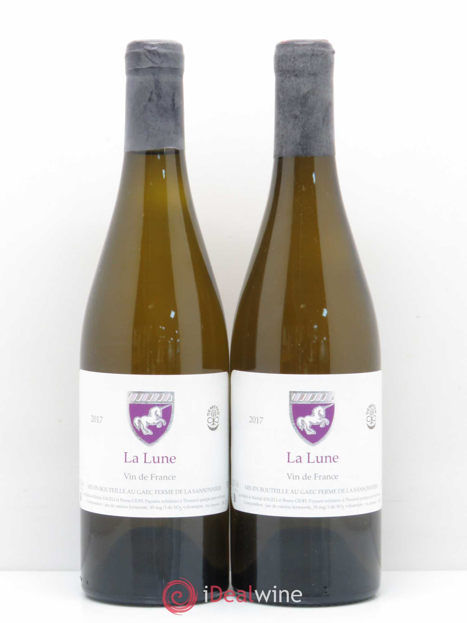 Vin de France La Lune Ferme de la Sansonnière - Mark Angeli 2017 - Posten von 2 Flaschen - 0