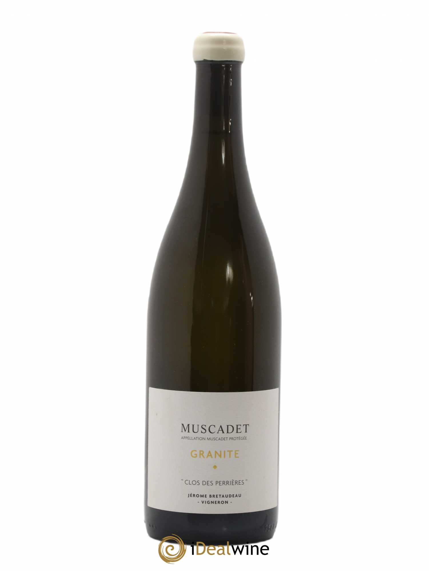 Muscadet-Sèvre-et-Maine Granite Clos des Perrières Jérôme Bretaudeau - Domaine de Bellevue 2019 - Lot de 1 bouteille - 0