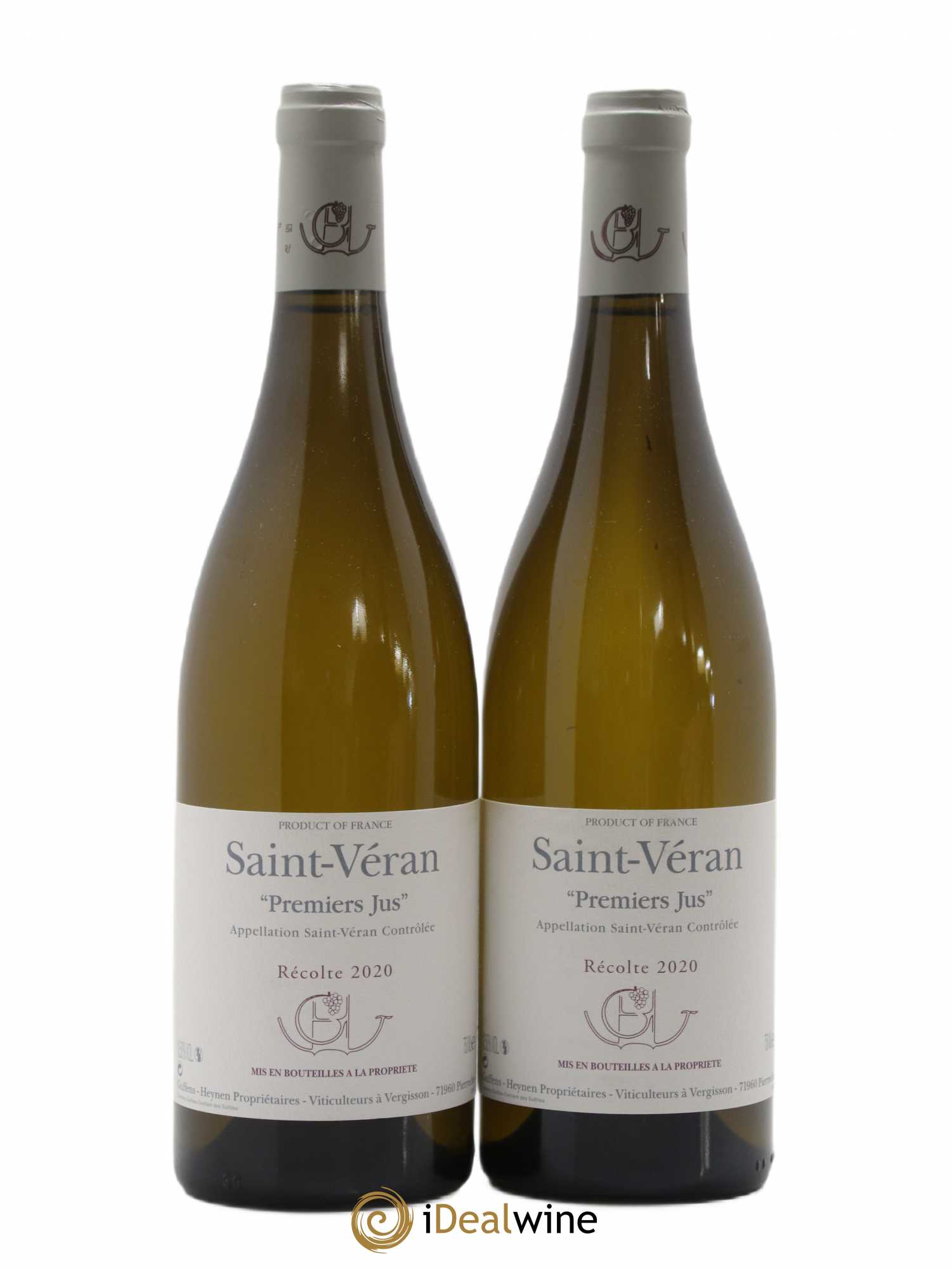 Saint-Véran 1er Jus Guffens-Heynen 2020 - Lot de 2 bouteilles - 0
