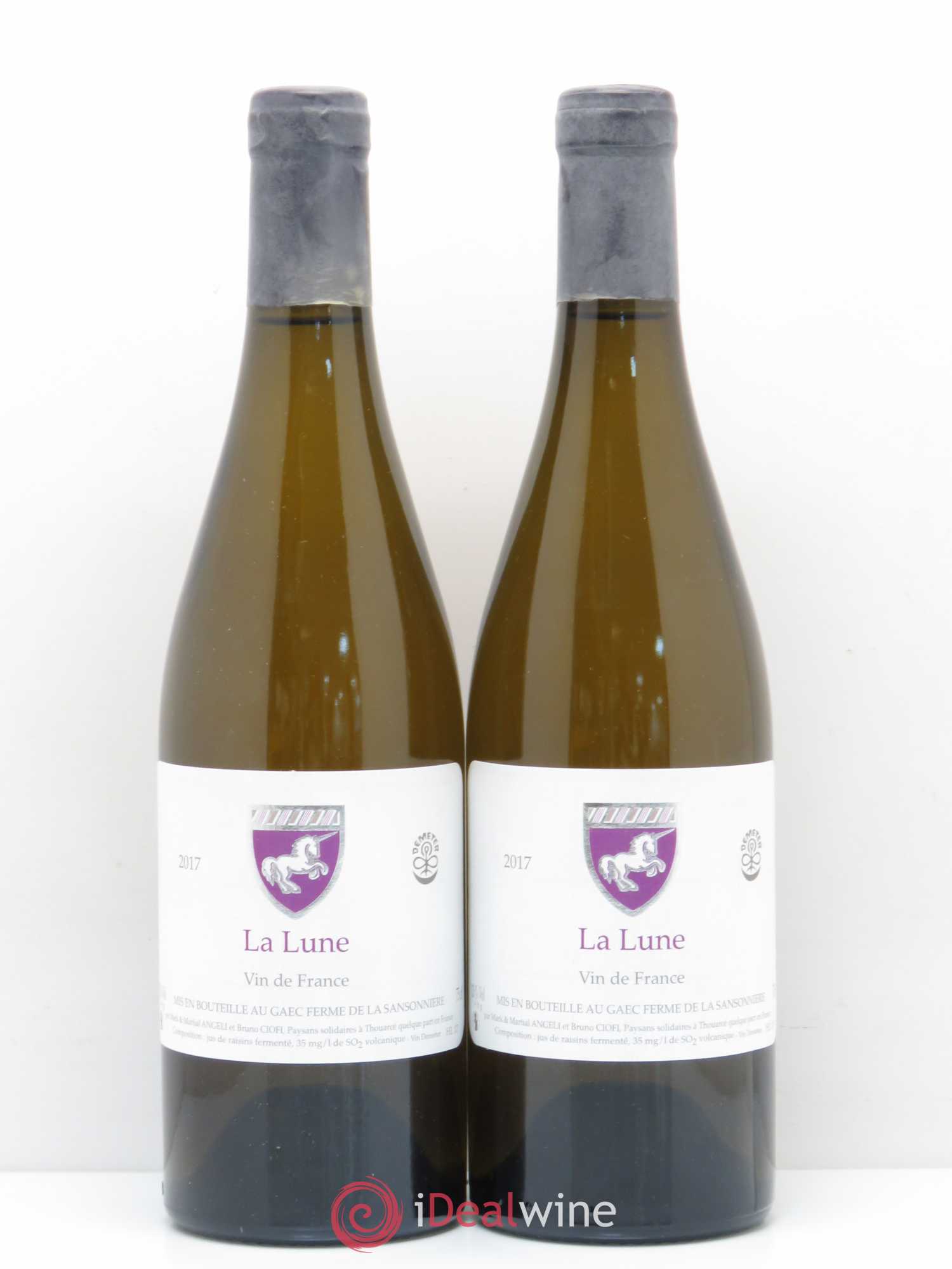 Vin de France La Lune Ferme de la Sansonnière - Mark Angeli 2017 - Posten von 2 Flaschen - 0