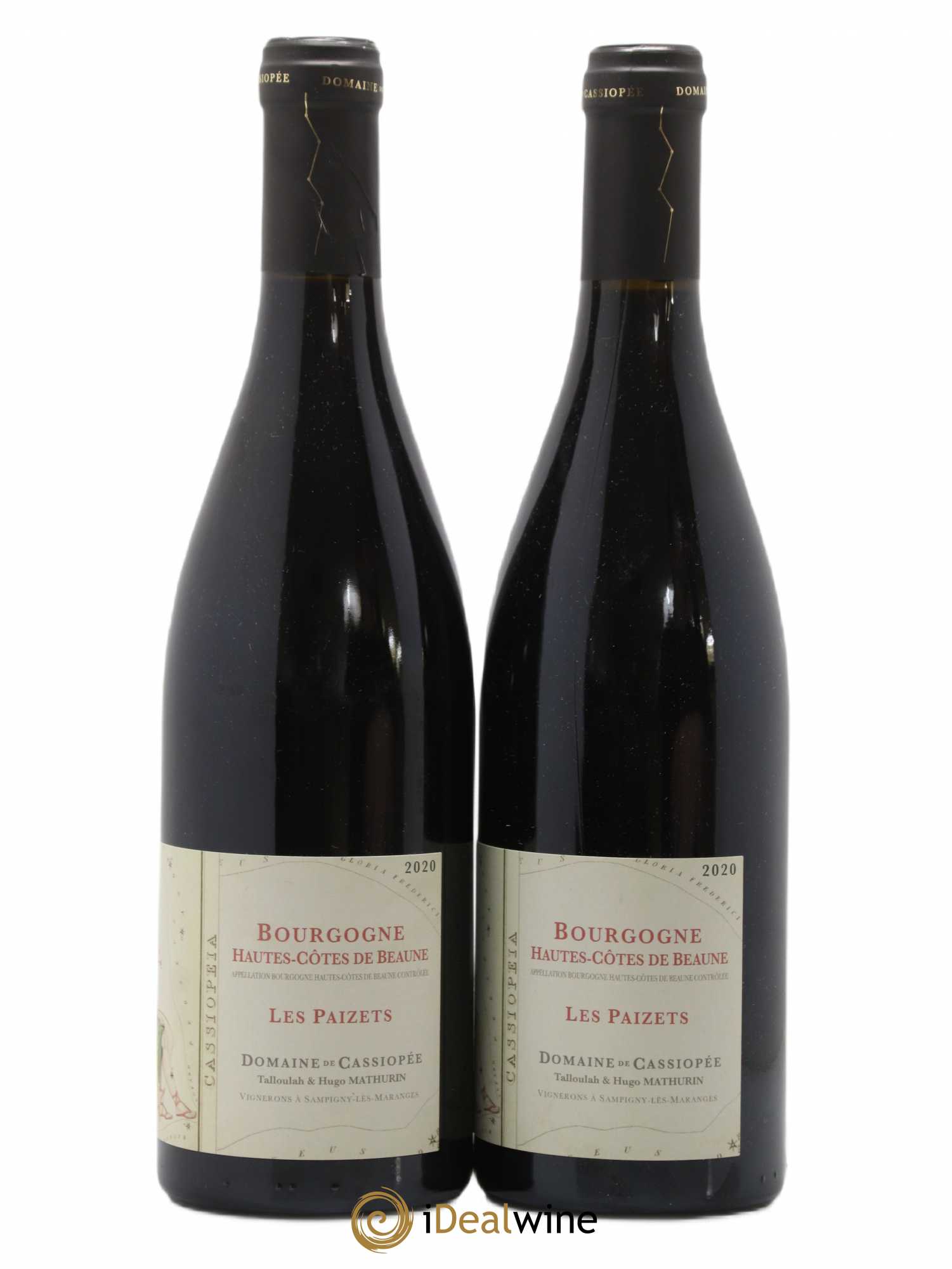 Hautes-Côtes de Beaune Le Paizets Domaine Cassiope 2020 - Posten von 2 Flaschen - 0
