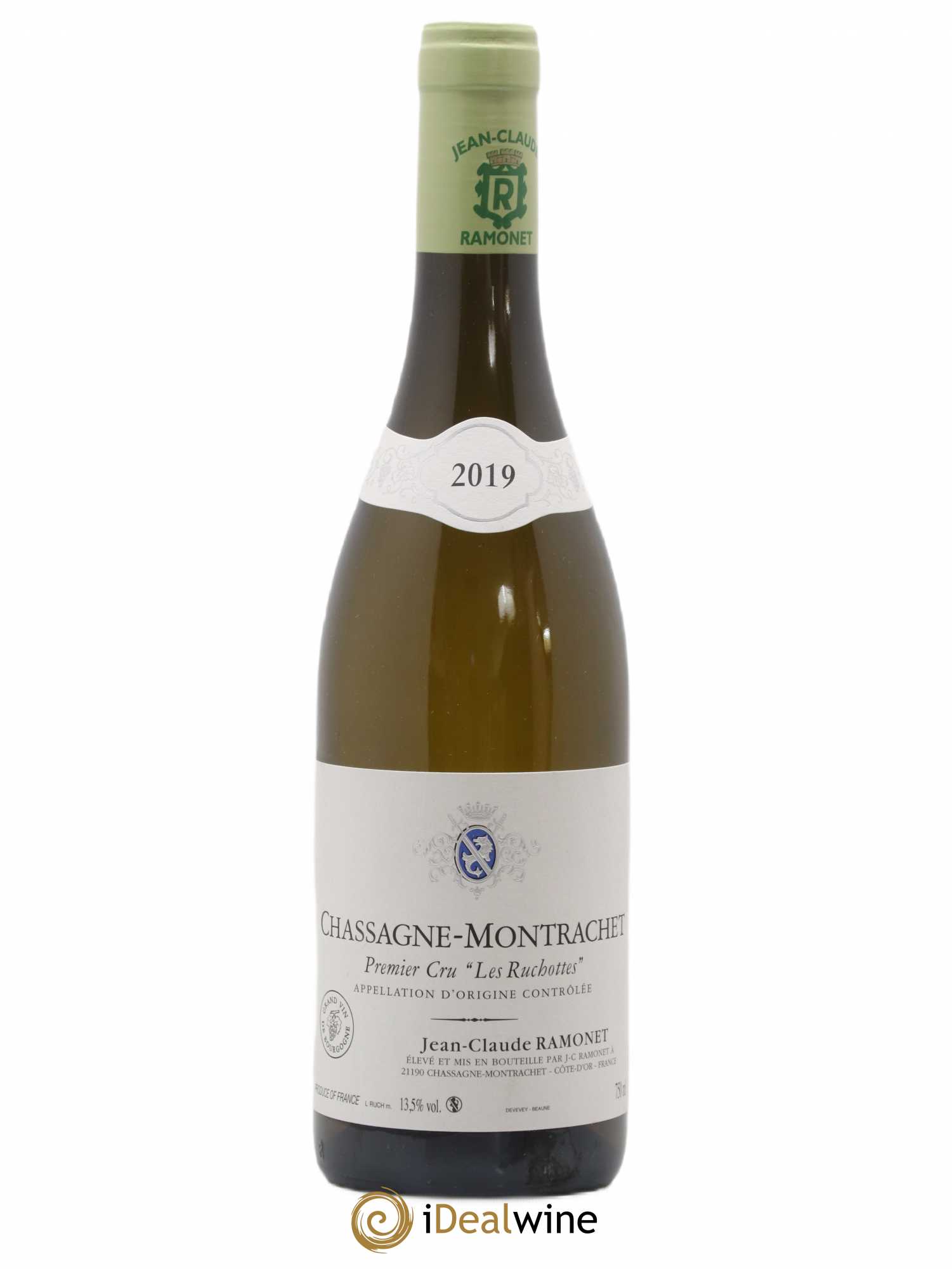 Chassagne-Montrachet 1er Cru Les Ruchottes Ramonet (Domaine) 2019 - Lot de 1 bouteille - 0