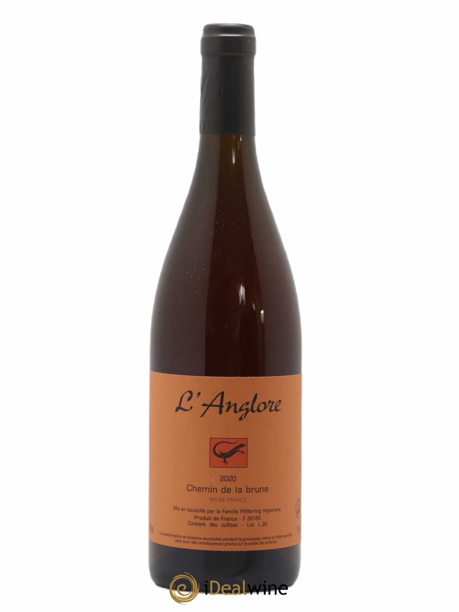 Vin de France Chemin de la brune L'Anglore 2020 - Lot de 1 bouteille - 0