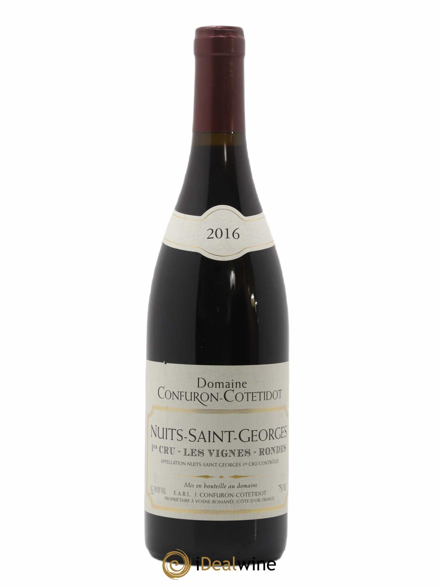 Nuits-Saint-Georges 1er Cru Les Vignes Rondes Confuron-Cotetidot 2016 - Lot de 1 bouteille - 0