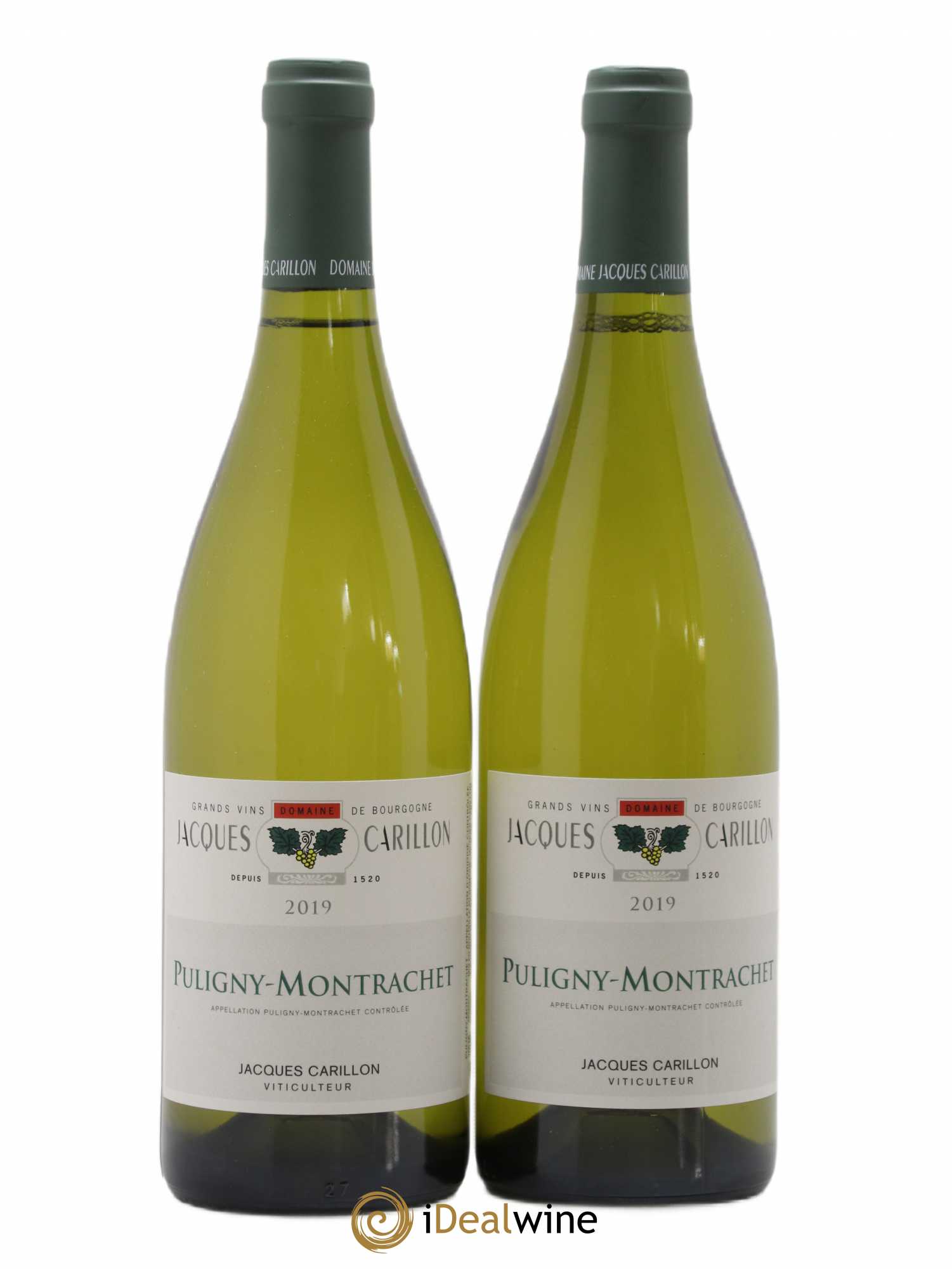 Puligny-Montrachet Jacques Carillon (Domaine) 2019 - Lot de 2 bouteilles - 0