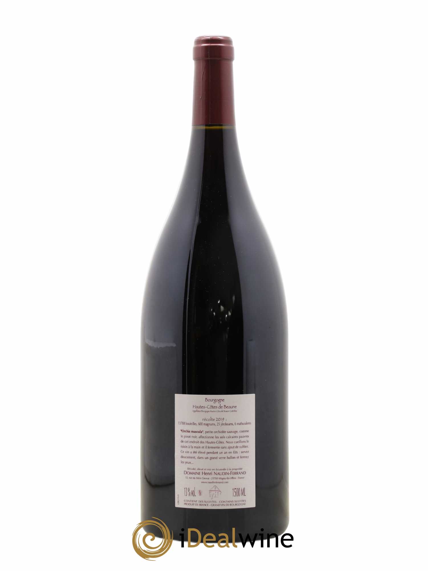 Hautes-Côtes de Beaune Orchis Mascula Naudin-Ferrand (Domaine) 2019 - Lot de 1 magnum - 1
