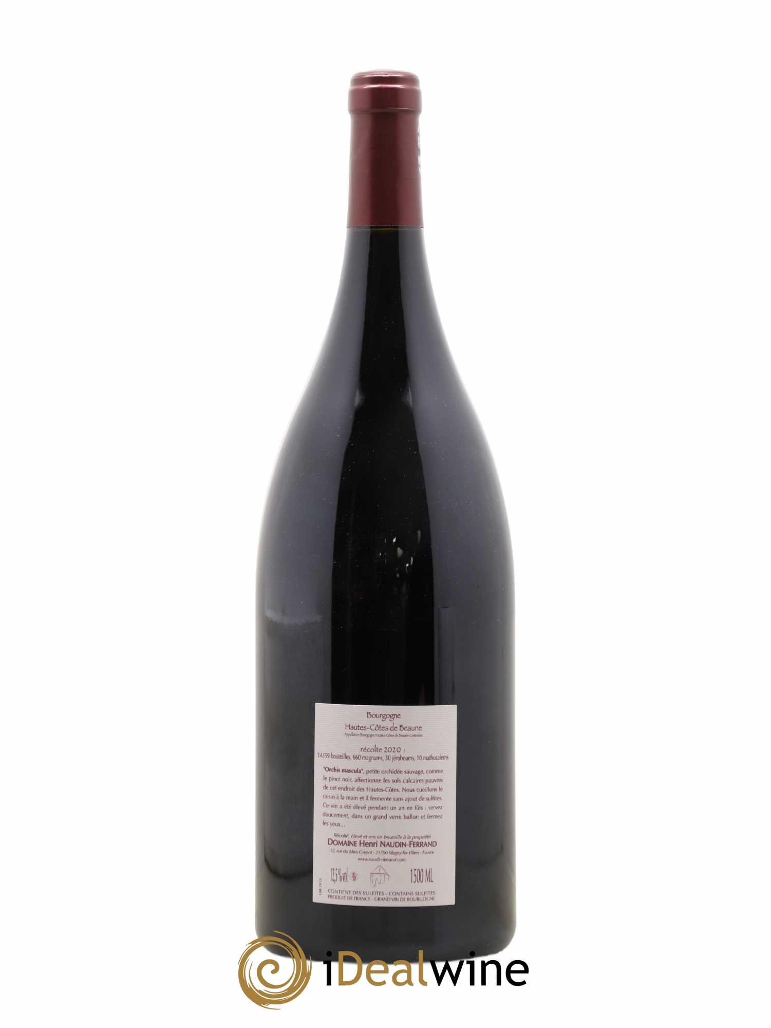 Hautes-Côtes de Beaune Orchis Mascula Naudin-Ferrand (Domaine) 2020 - Lot de 1 magnum - 1