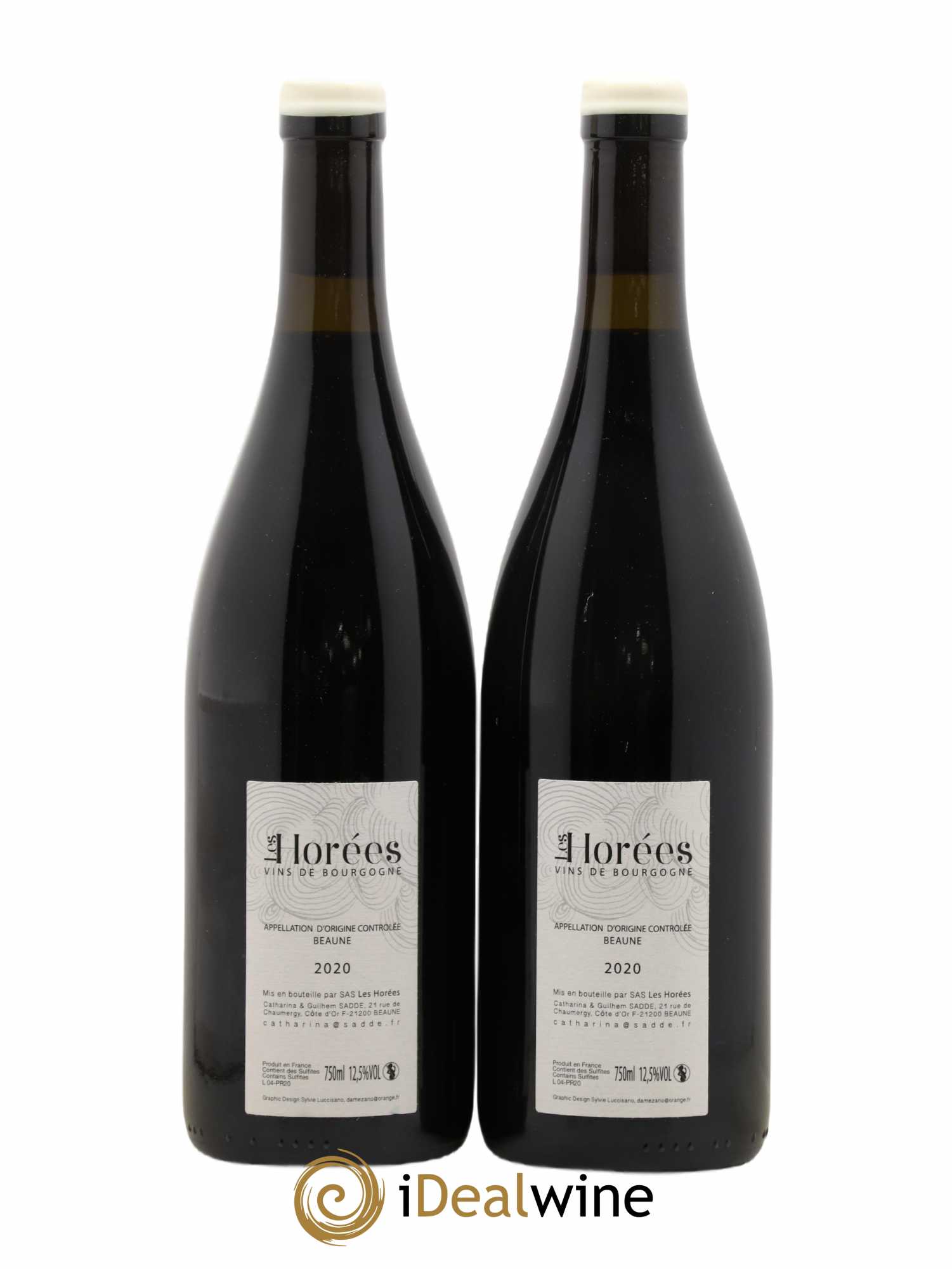 Beaune Les Prévolles Les Horées 2020 - Lot de 2 bouteilles - 1