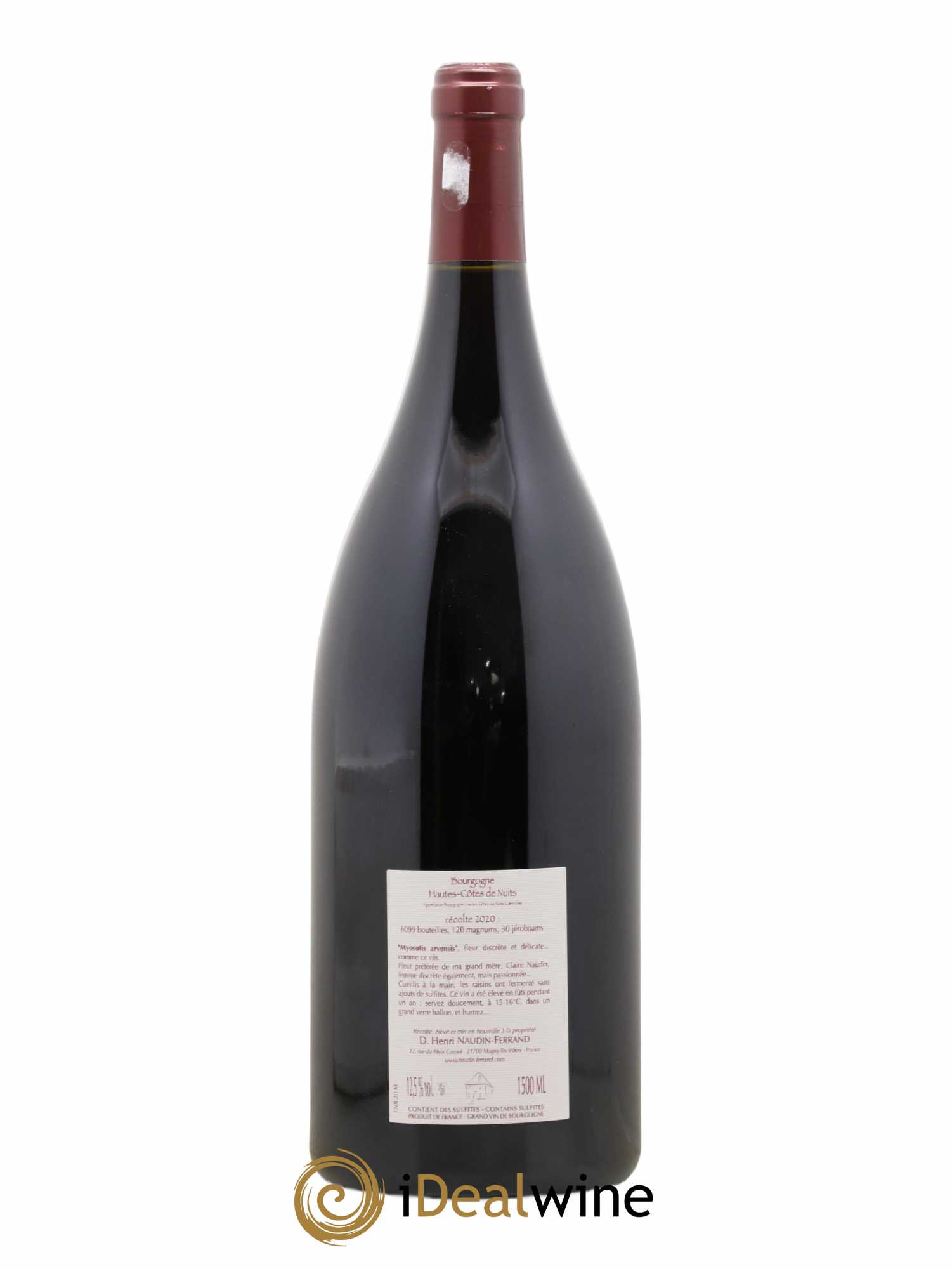 Hautes-Côtes de Nuits Myosotis Arvensis Naudin-Ferrand (Domaine) 2020 - Lot de 1 magnum - 1