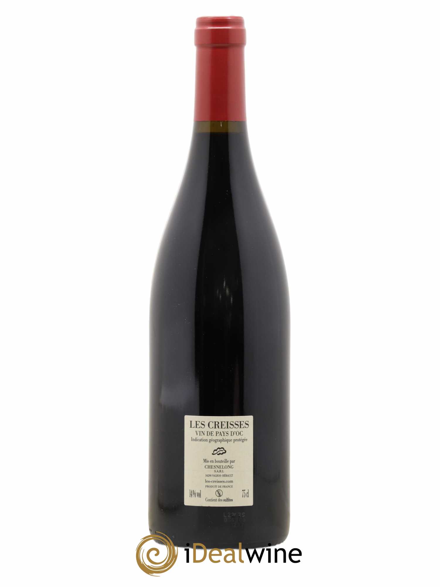 Vin de France Les Creisses Les Creisses (Domaine) 2020 - Lot de 1 bouteille - 1