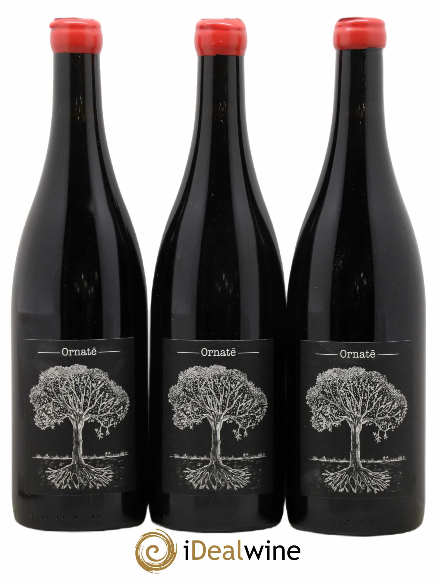 Vin de France Merlot Ornaté Jérôme Bretaudeau - Domaine de Bellevue (sans prix de réserve) (sans prix de réserve) 2020 - Lot de 3 bouteilles - 0