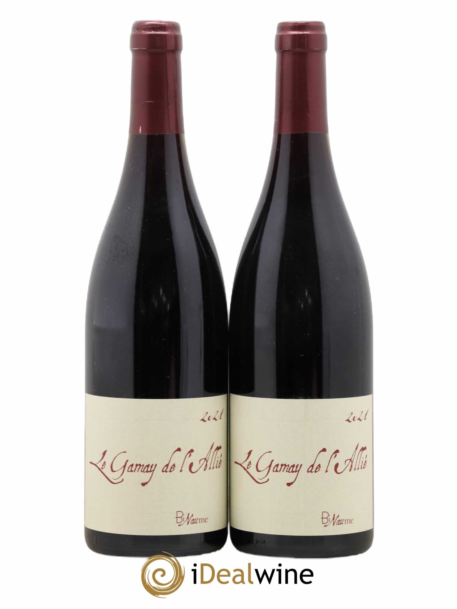 Vin de France Le Gamay de l'Allié Binaume Bizot-Naudin 2021 - Lot de 2 bouteilles - 0
