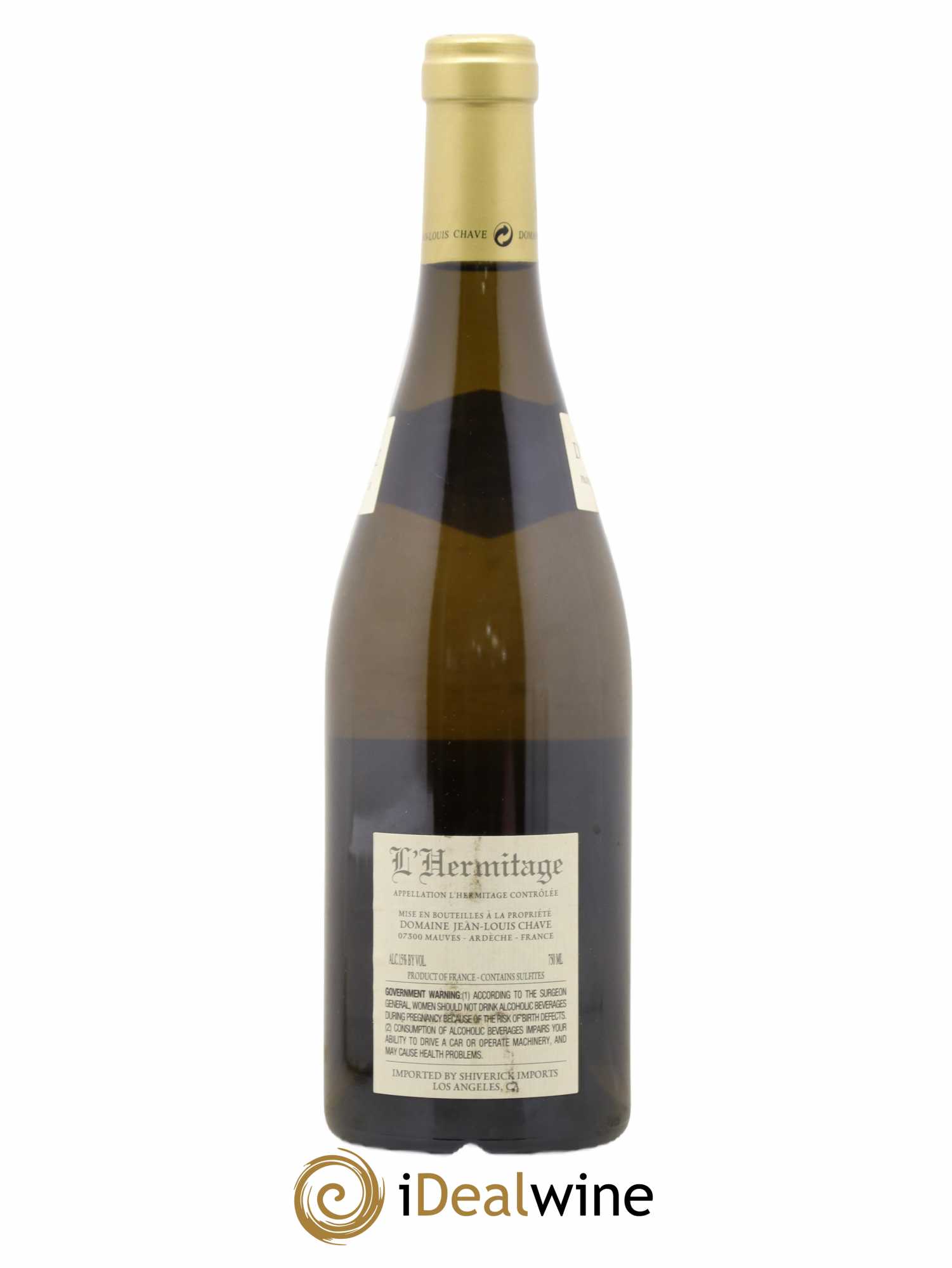 Hermitage Jean-Louis Chave 2017 - Lot de 1 bouteille - 1