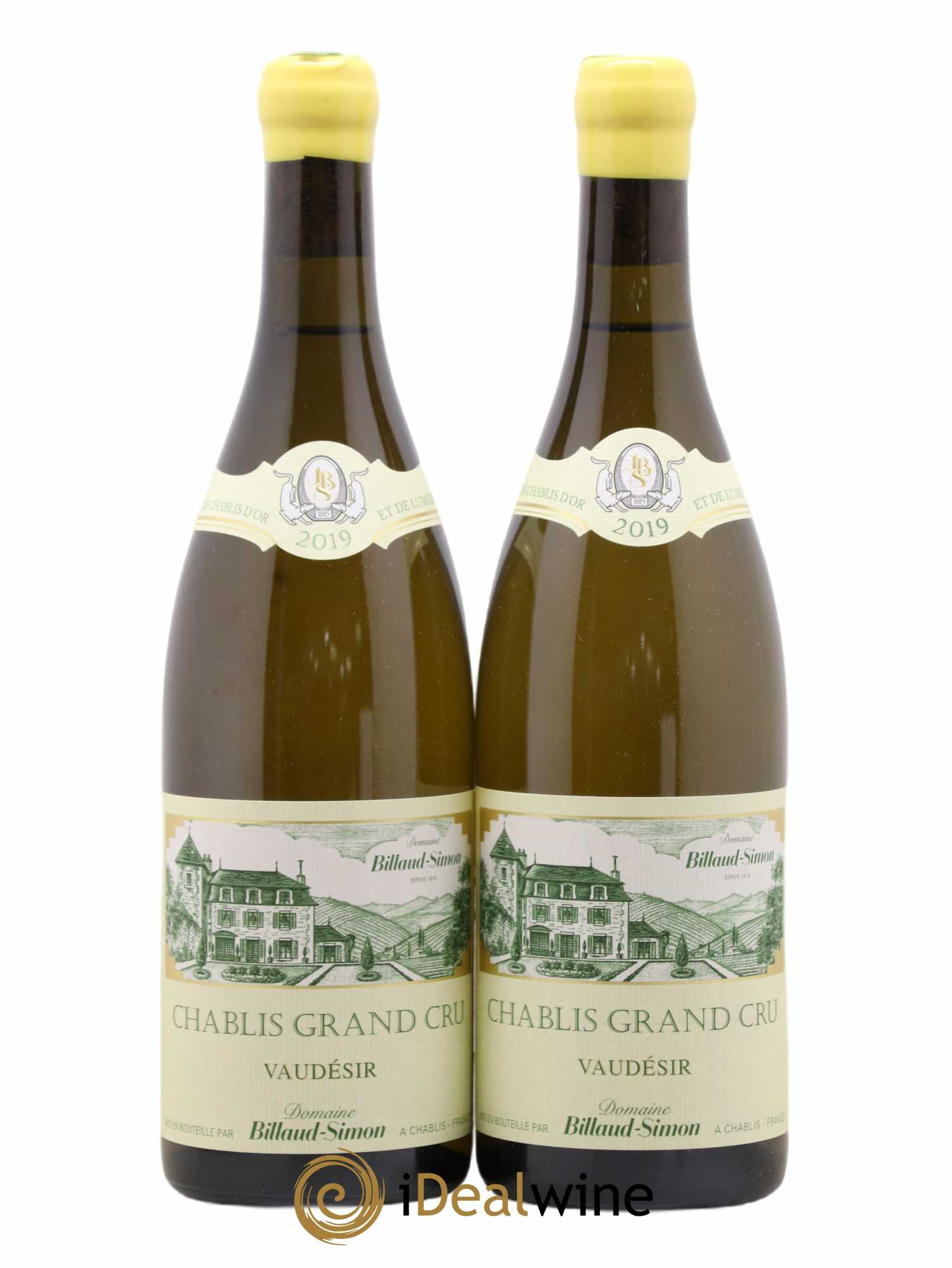 Chablis Grand Cru Vaudésir Billaud-Simon (Domaine) 2019 - Lot de 2 bouteilles - 0