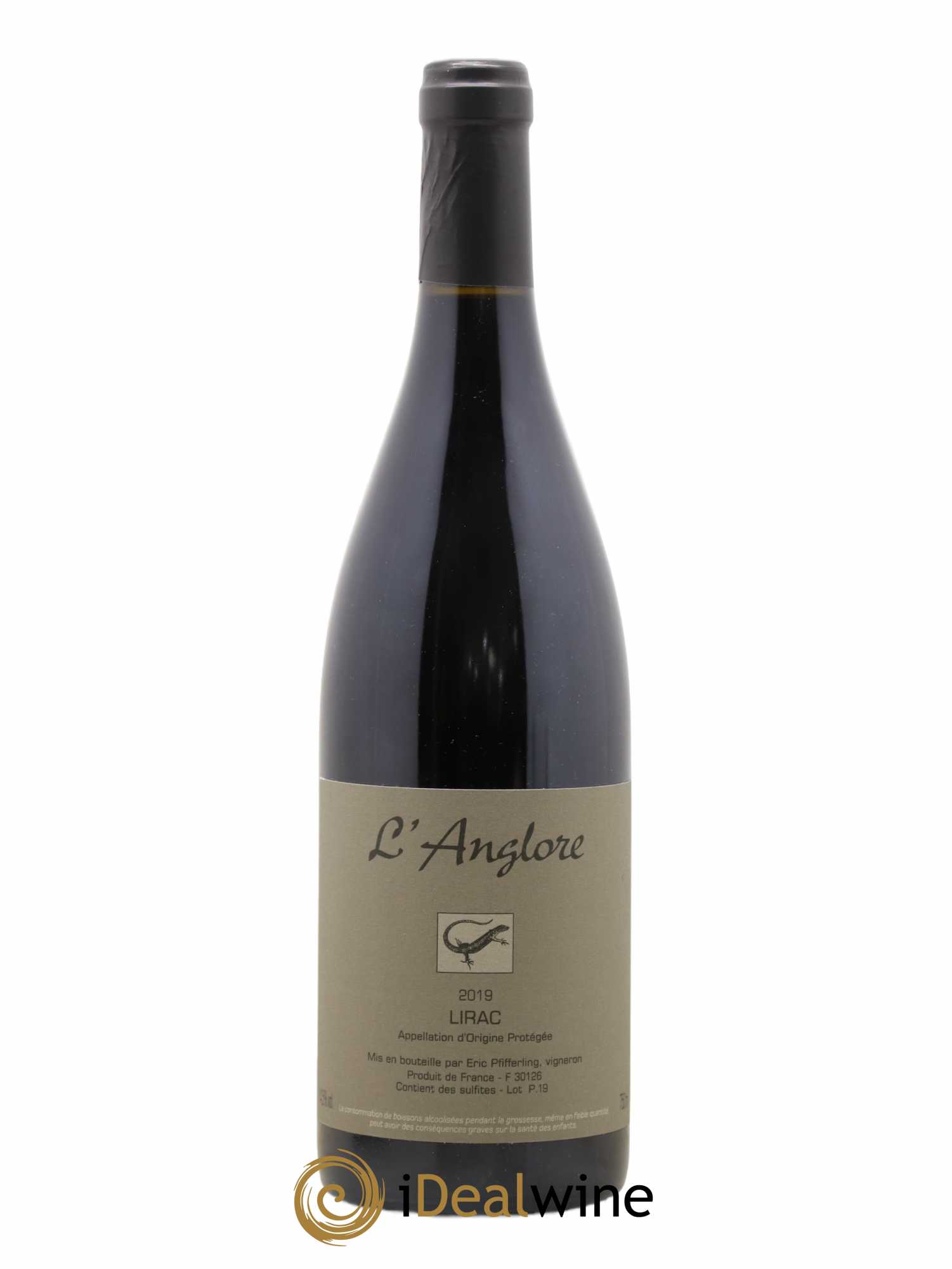 Lirac L'Anglore 2019 - Lot de 1 bouteille - 0