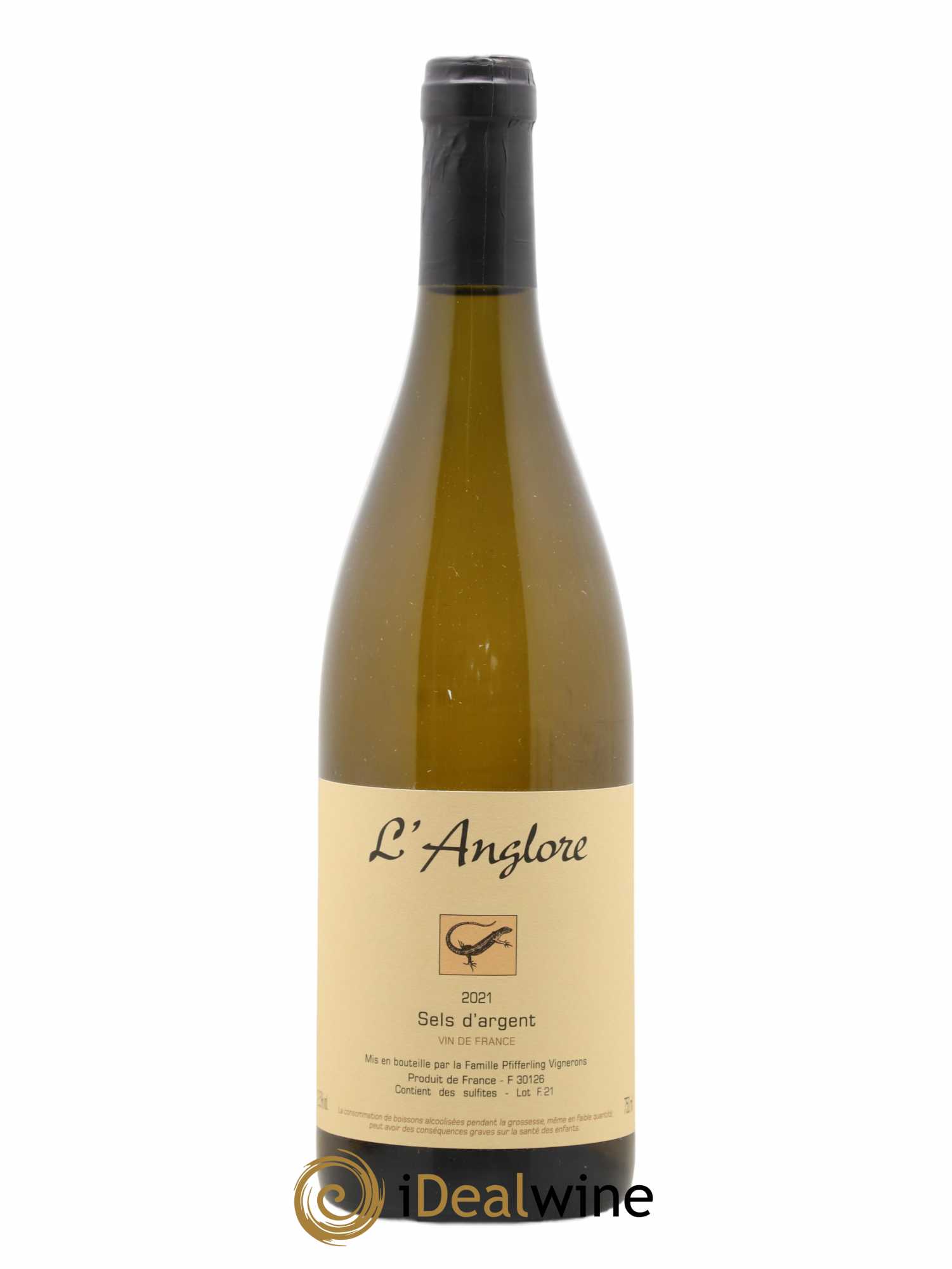 Vin de France Sels d'argent L'Anglore 2021 - Lot de 1 bouteille - 0