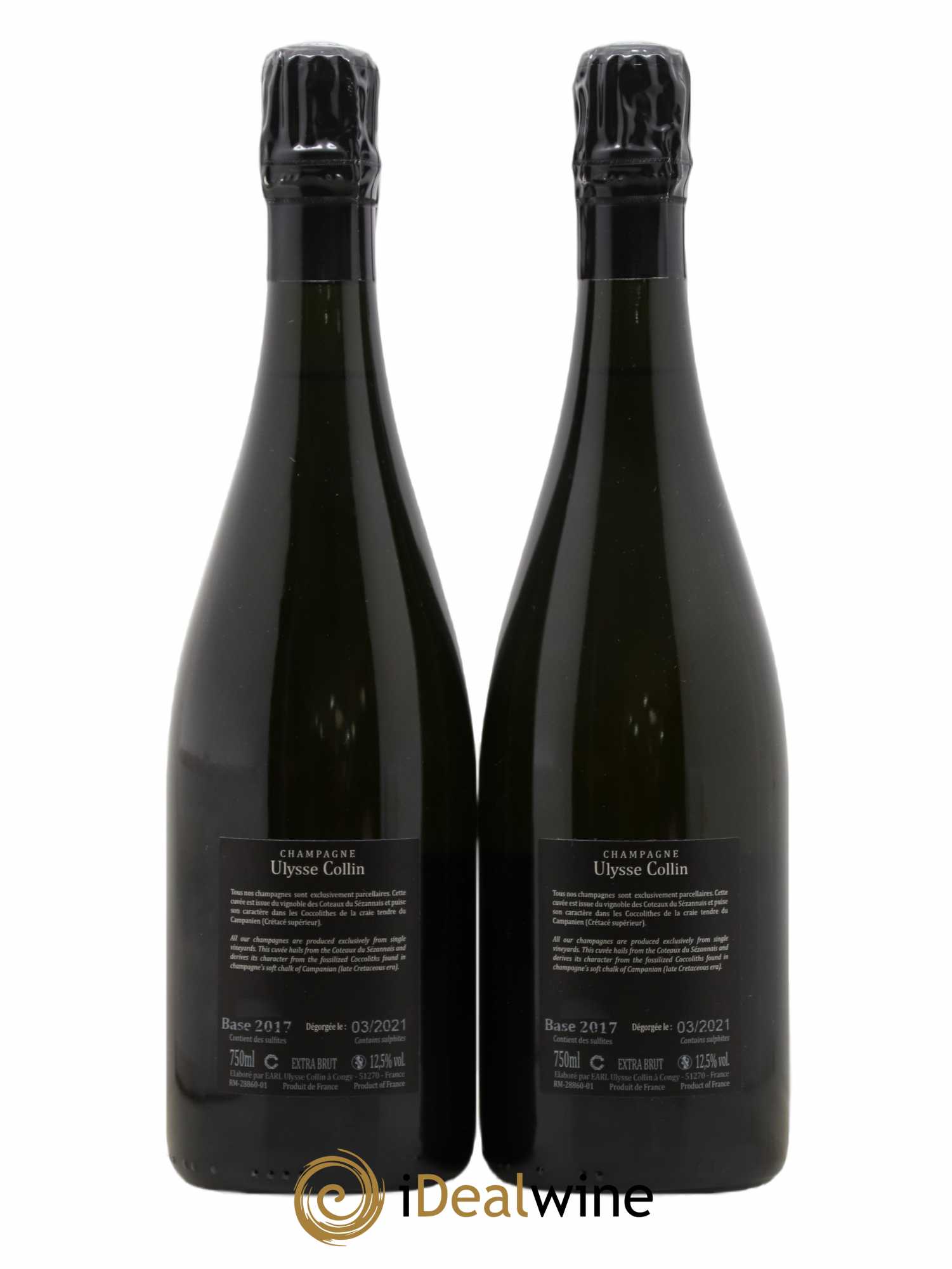 Les Maillons Blanc de Noirs Extra-Brut Ulysse Collin - Lot de 2 bouteilles - 1