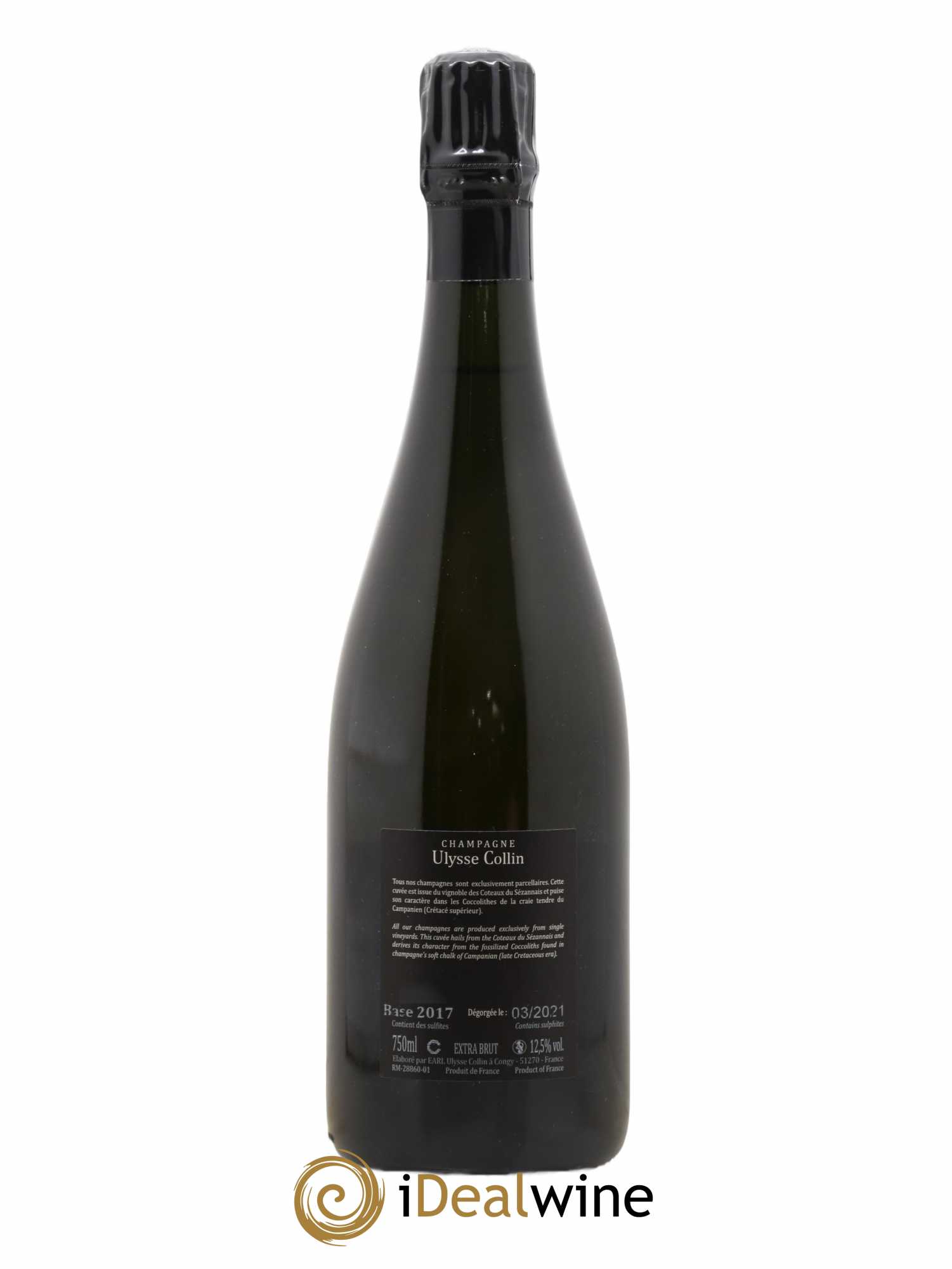Les Maillons Blanc de Noirs Extra-Brut Ulysse Collin - Lot de 1 bouteille - 1
