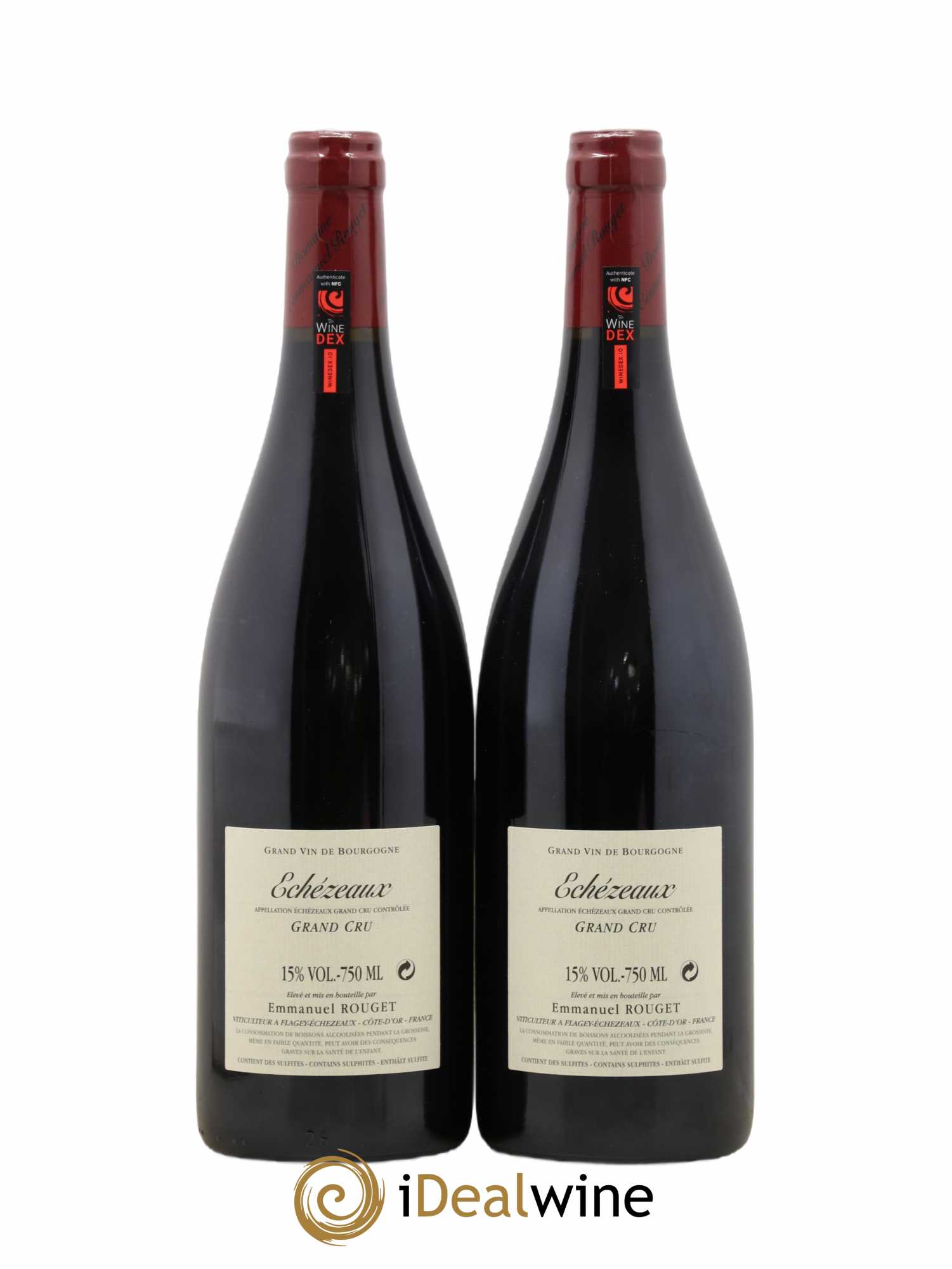 Echezeaux Grand Cru Emmanuel Rouget 2019 - Lot de 2 bouteilles - 1