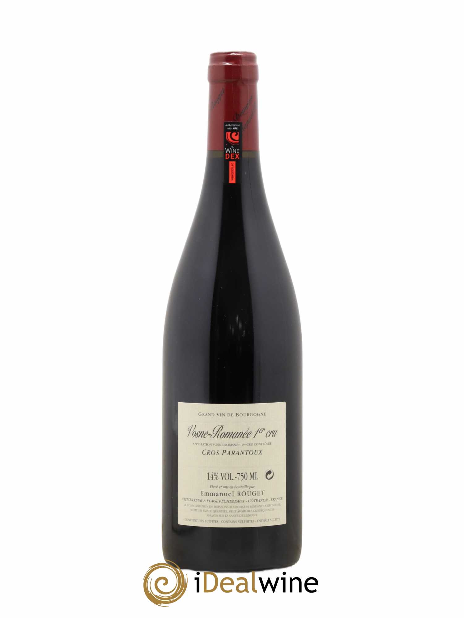 Vosne-Romanée 1er Cru Cros Parantoux Emmanuel Rouget 2019 - Lot de 1 bouteille - 1