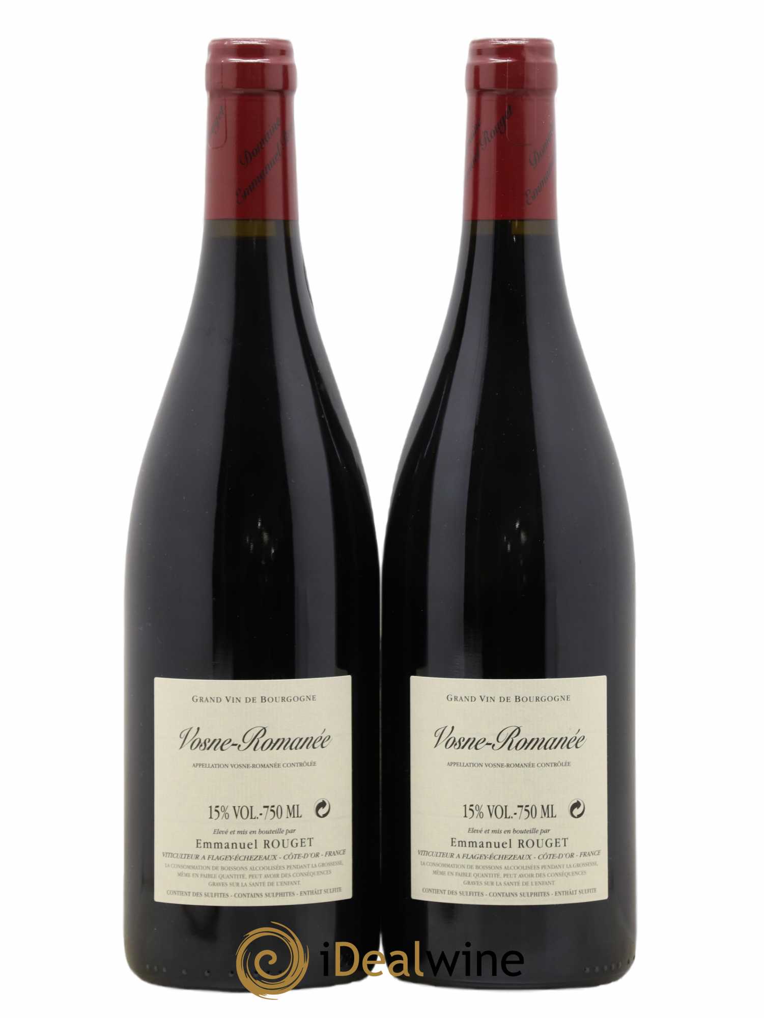 Vosne-Romanée Emmanuel Rouget 2019 - Lot de 2 bouteilles - 1