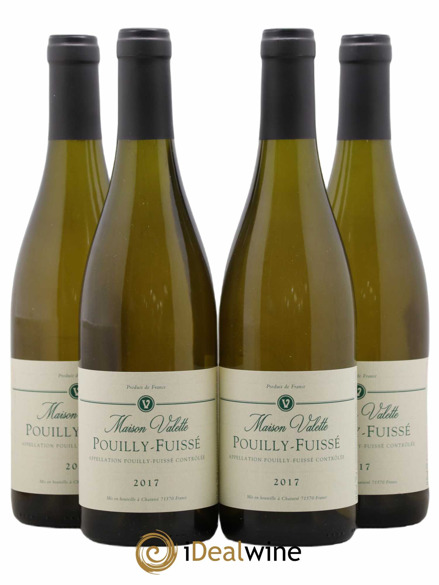 Pouilly-Fuissé Valette (Domaine) 2017 - Lot de 4 bouteilles - 0