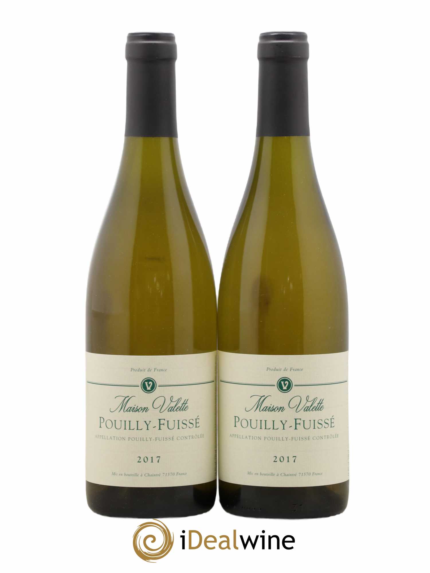Pouilly-Fuissé Valette (Domaine) 2017 - Lot de 2 bouteilles - 0