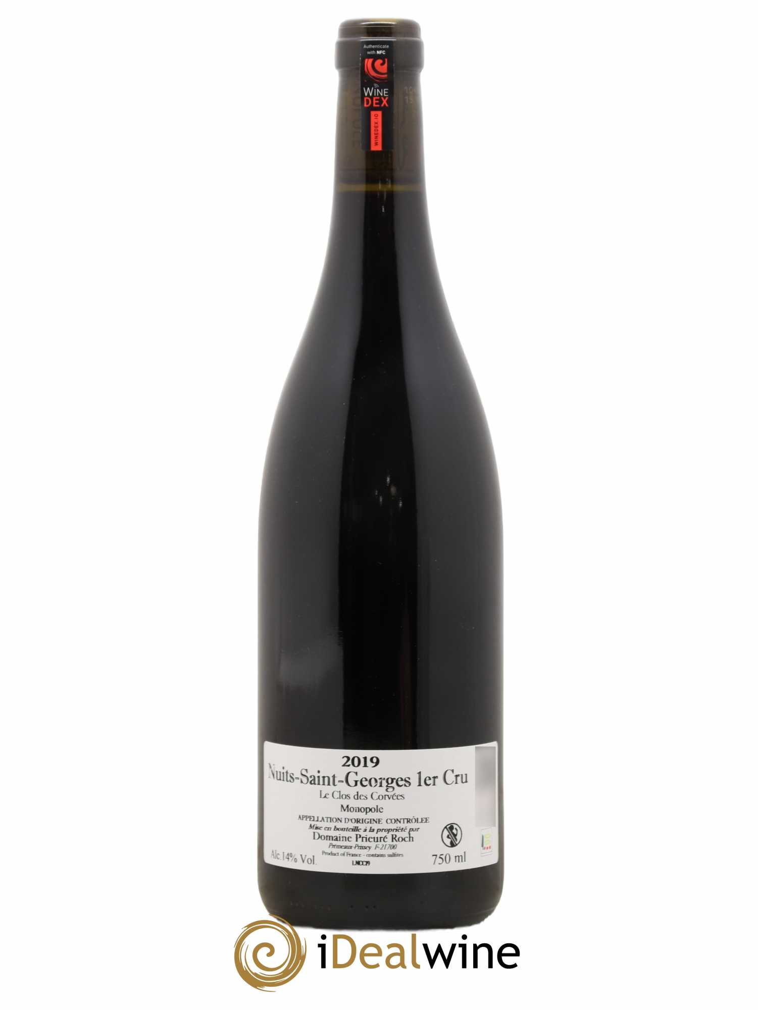Nuits-Saint-Georges 1er Cru Le Clos des Corvées Prieuré Roch 2019 - Lot of 1 bottle - 1