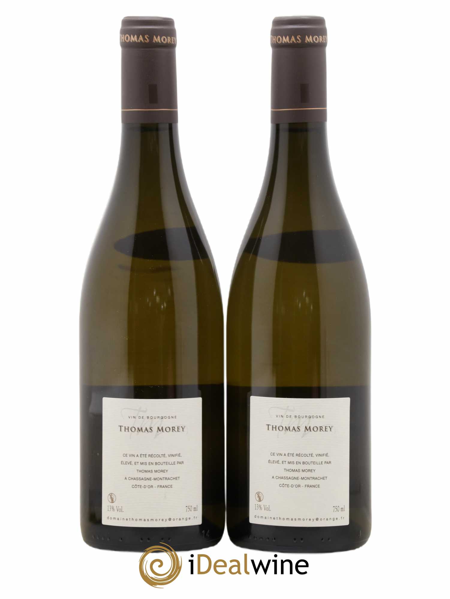 Bâtard-Montrachet Grand Cru Thomas Morey 2019 - Lot de 2 bouteilles - 1