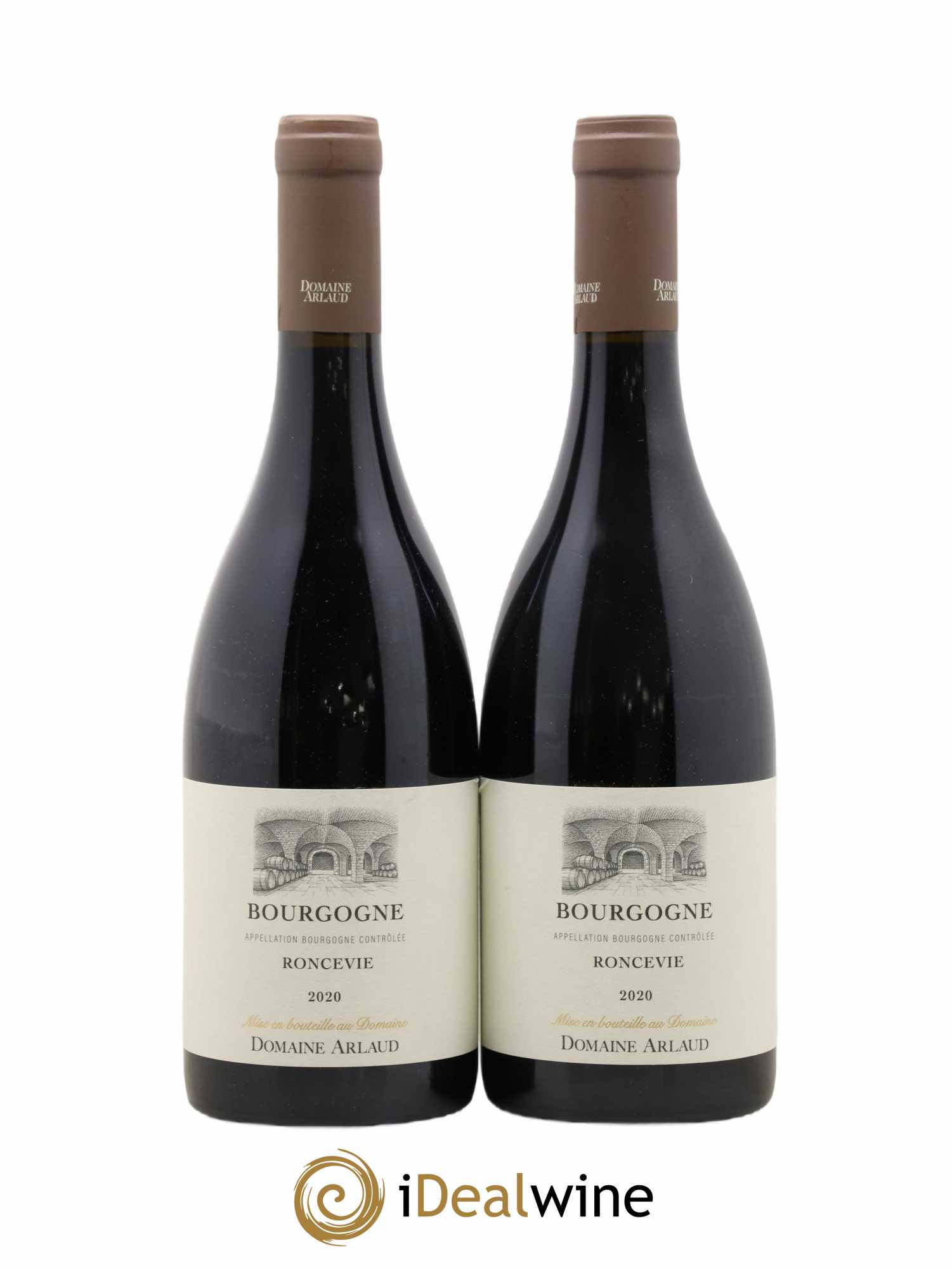 Bourgogne Roncevie Arlaud 2020 - Lot de 2 bouteilles - 0