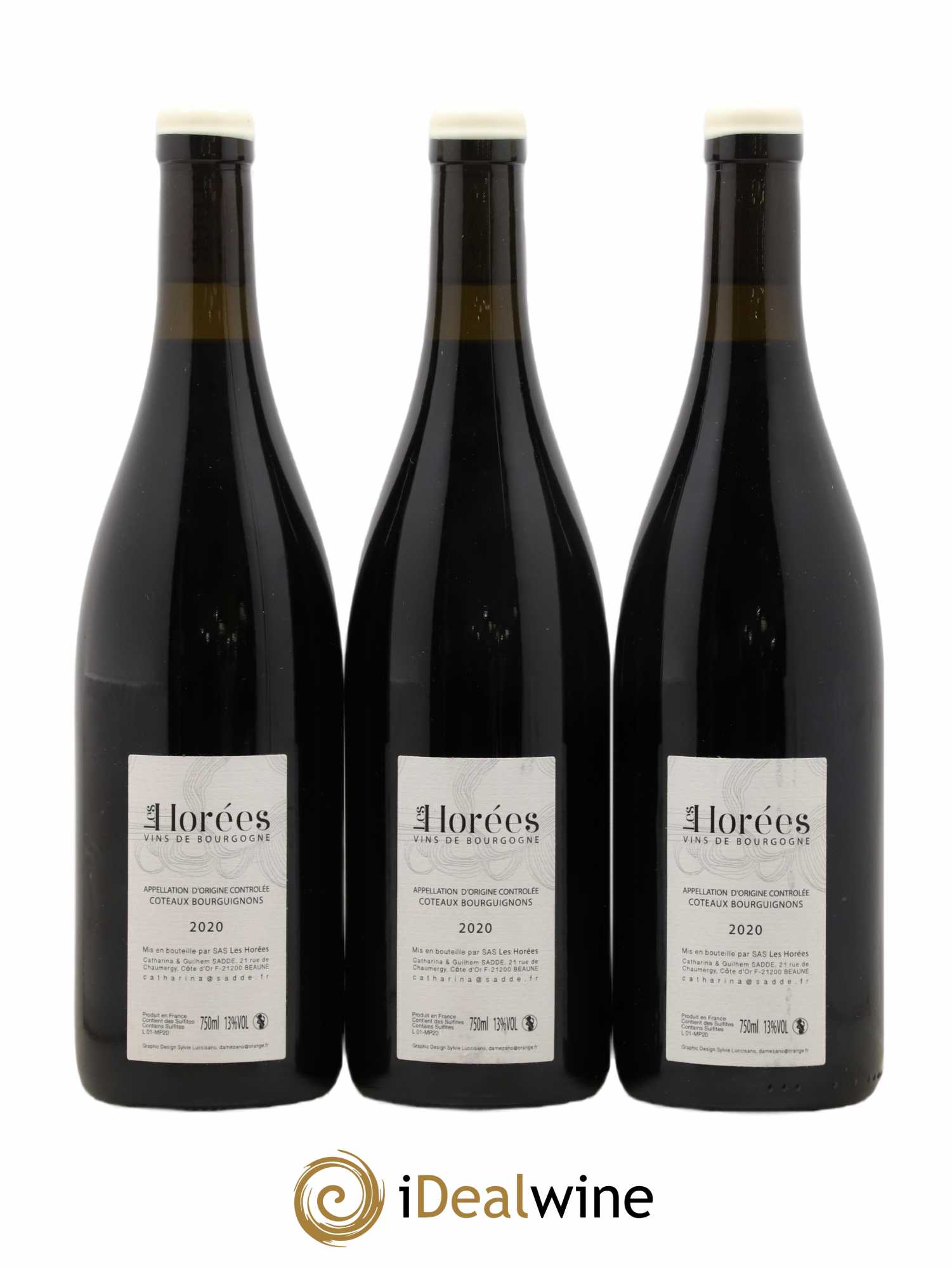Coteaux Bourguignons Mon Poulain Les Horées 2020 - Lot de 3 bouteilles - 1