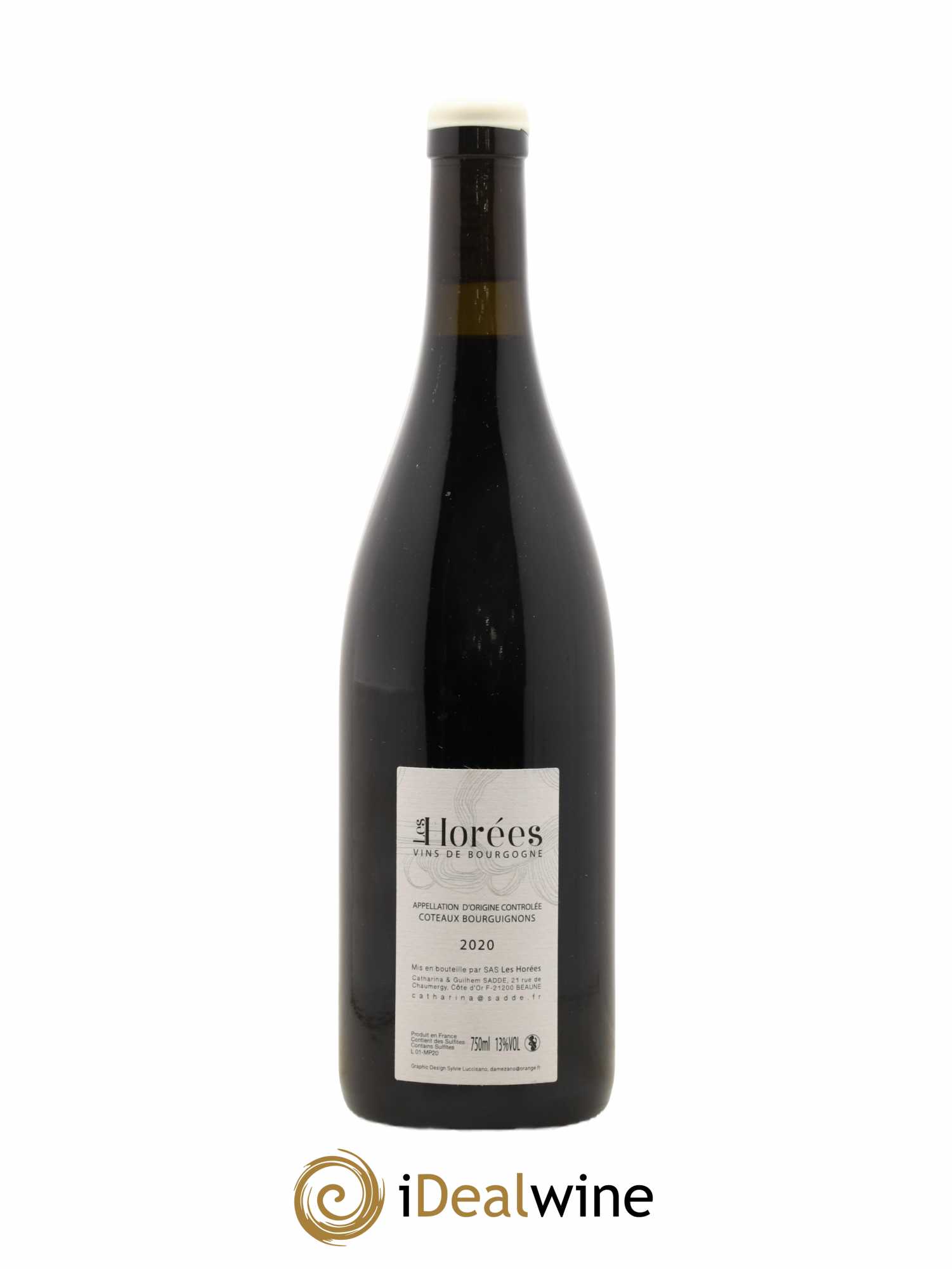 Coteaux Bourguignons Mon Poulain Les Horées 2020 - Lot de 1 bouteille - 1