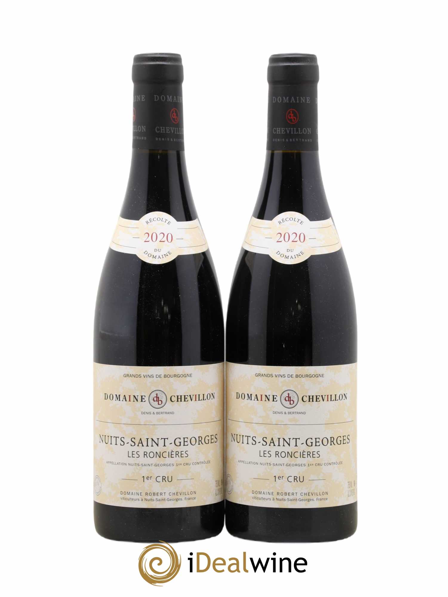 Nuits-Saint-Georges 1er Cru Les Roncières Robert Chevillon 2020 - Lot de 2 bouteilles - 0