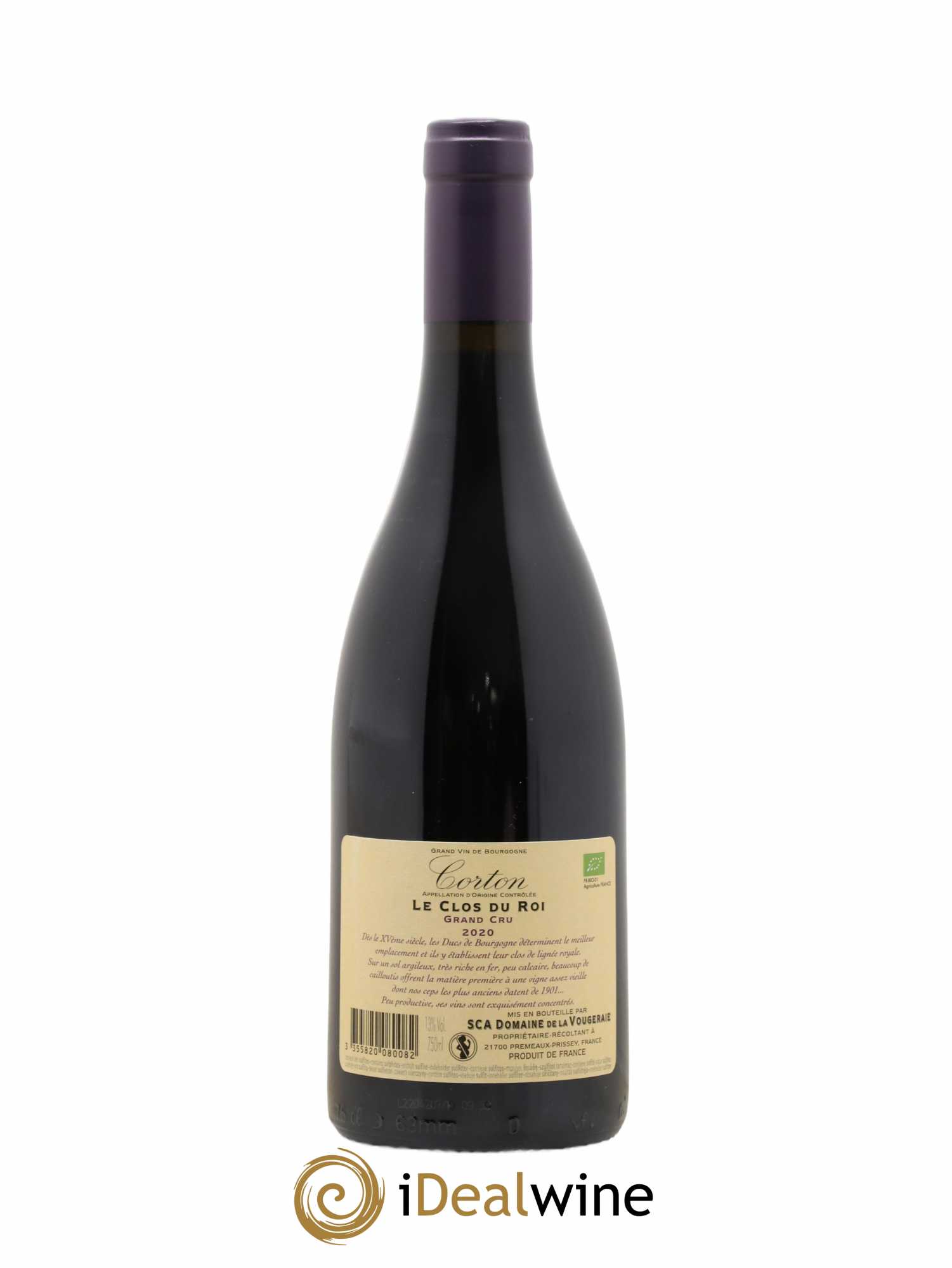 Corton Grand Cru Le Clos du Roi La Vougeraie 2020 - Lotto di 1 bottiglia - 1